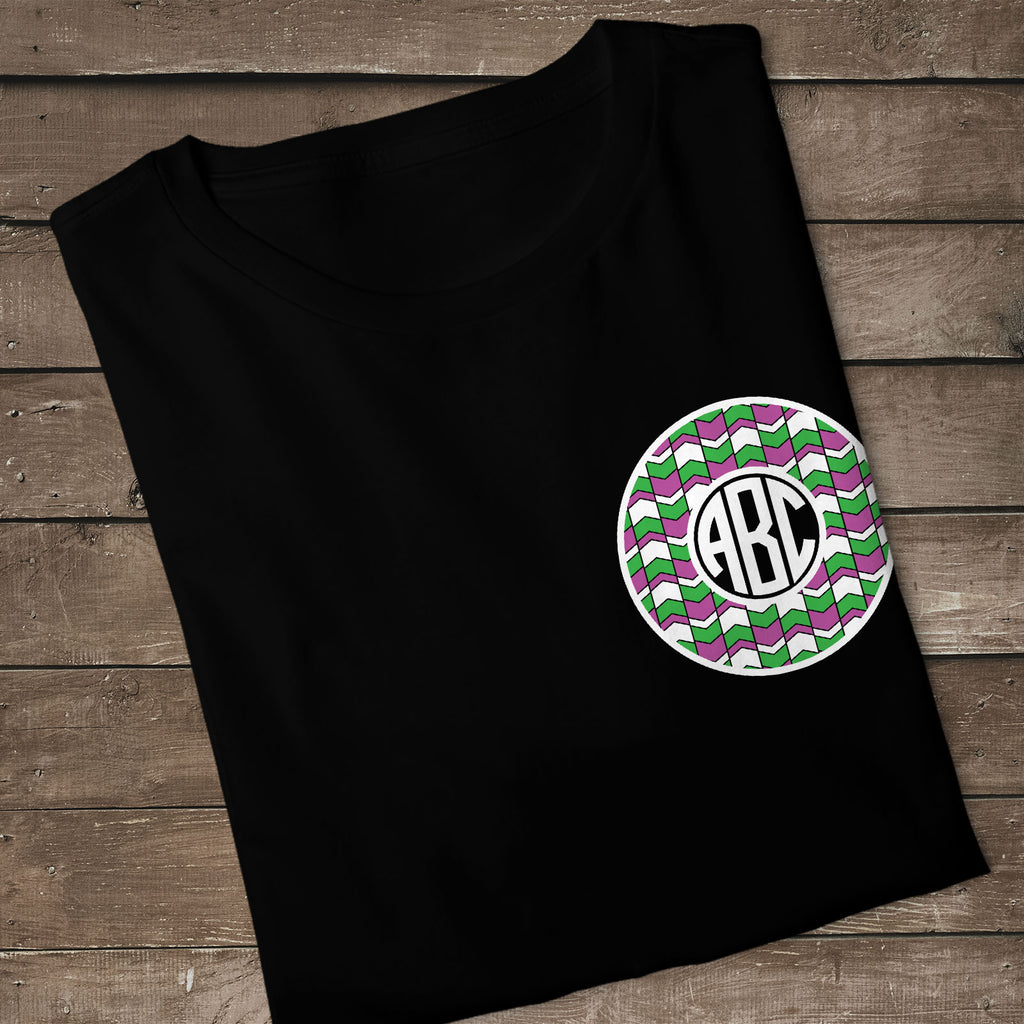 Freebie Friday | Women's Halloween Shirt with the Fall Monogram with Arrow Background | SVG DXF PNG Cut Files