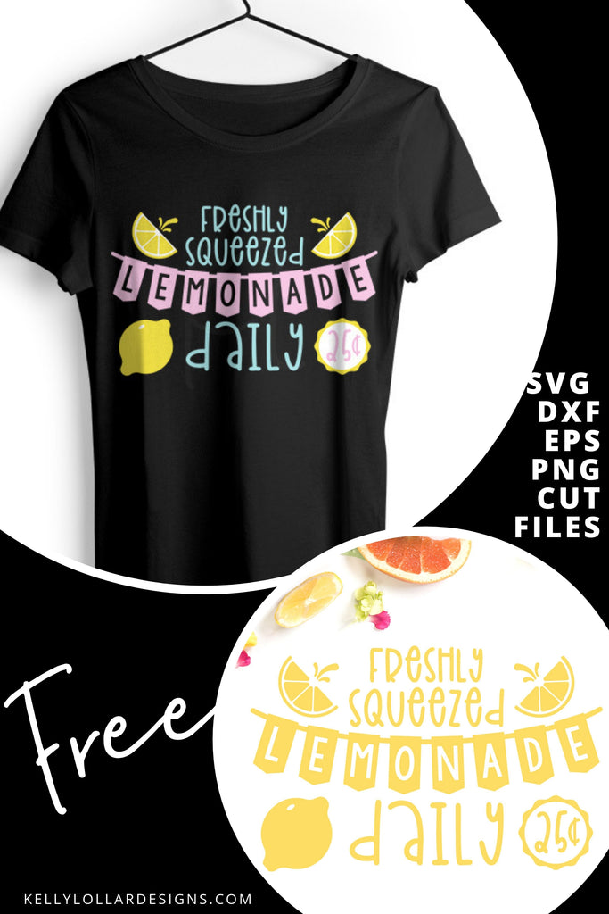 Lemonade Stand SVG DXF EPS PNG Cut Files | Free for Personal Use