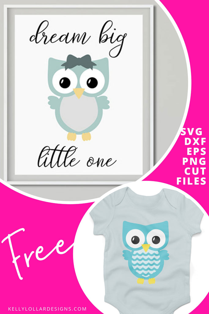 Download Cute Owl Free Svg Files Kelly Lollar Designs PSD Mockup Templates