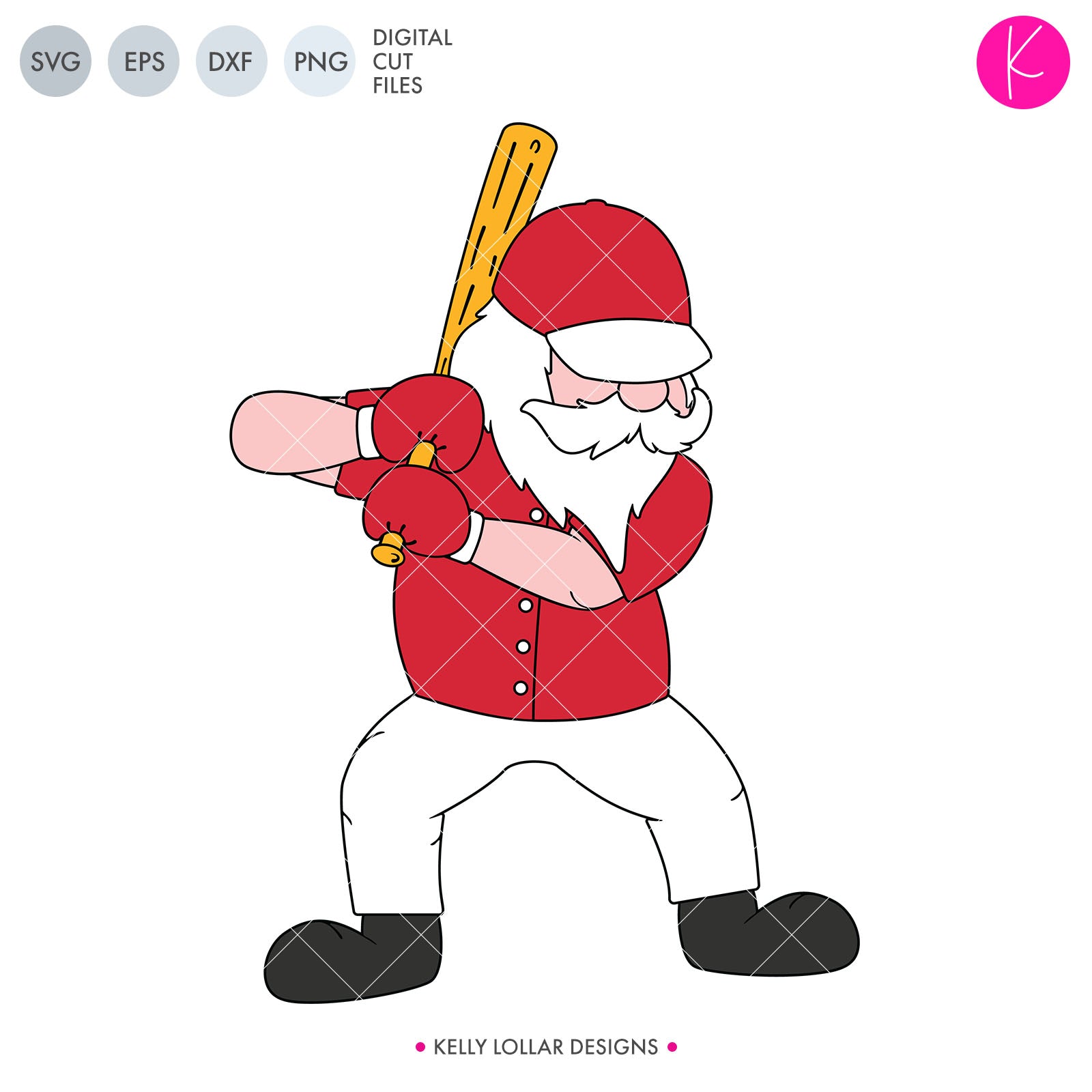 Download Baseball Or Softball Santa Claus Svg Cut Files Kelly Lollar Designs 3D SVG Files Ideas | SVG, Paper Crafts, SVG File