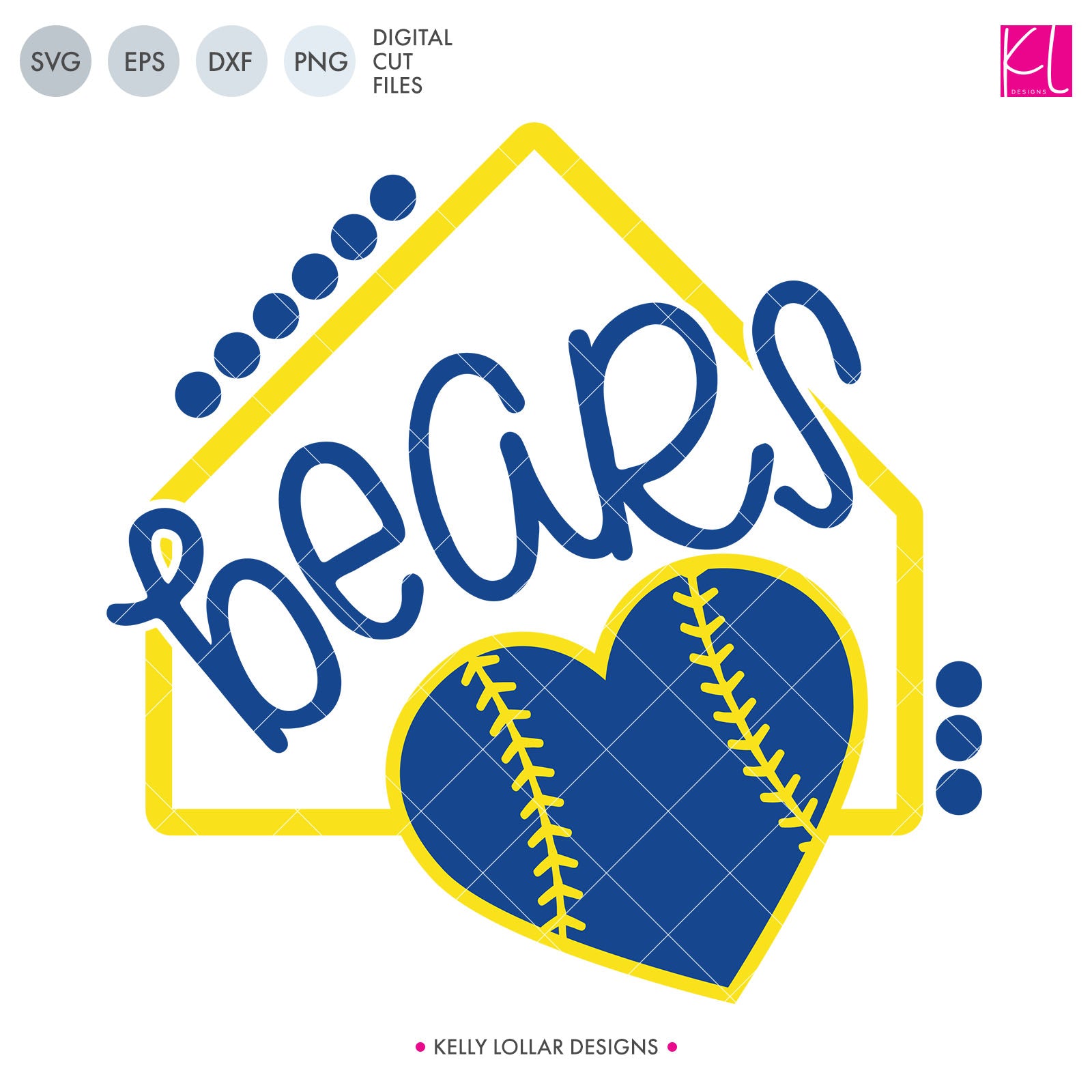 Download Bears Baseball & Softball Bundle | SVG DXF EPS PNG Cut ...