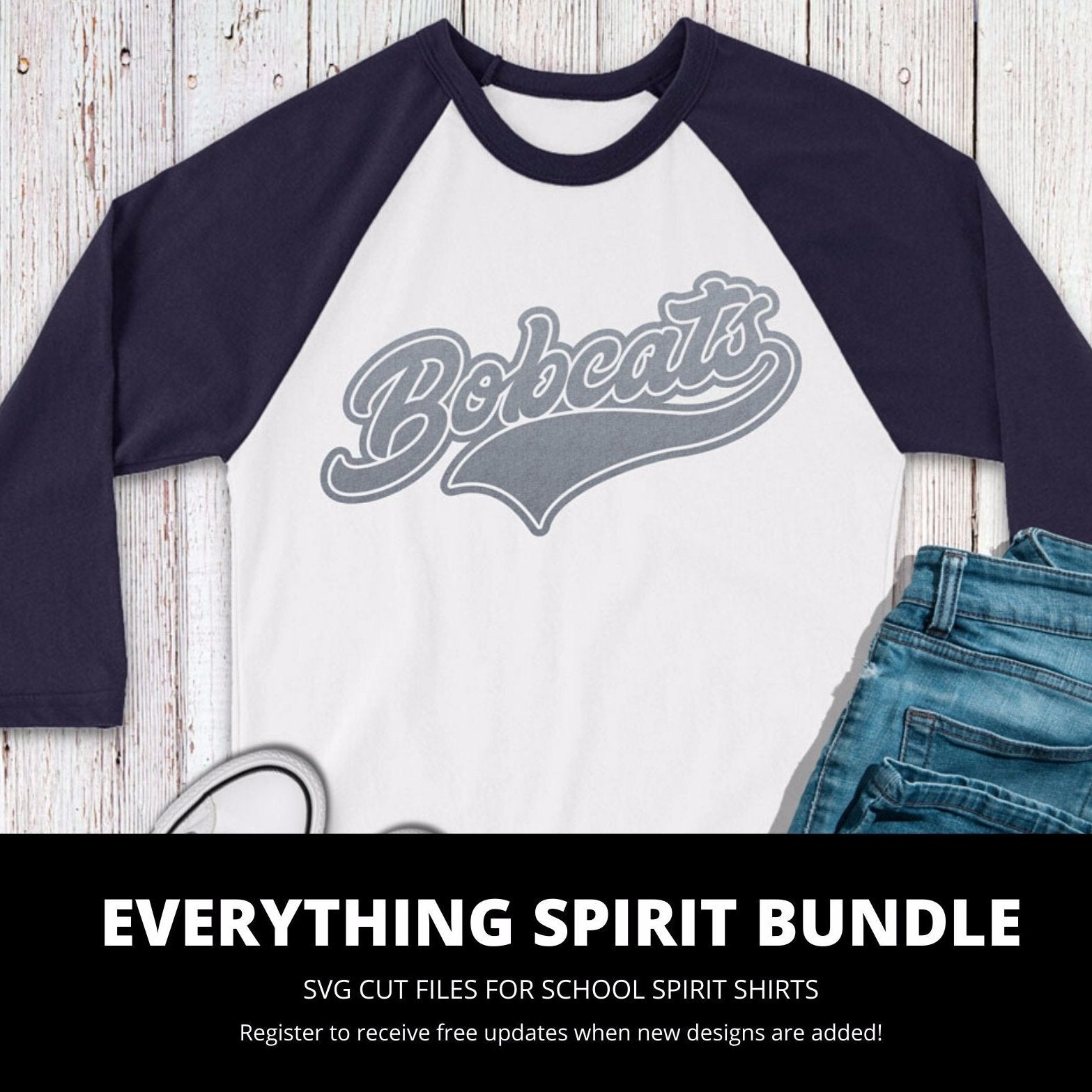 Bobcats Everything Spirit Bundle Svg Dxf Eps Png Cut Files Kelly Lollar Designs