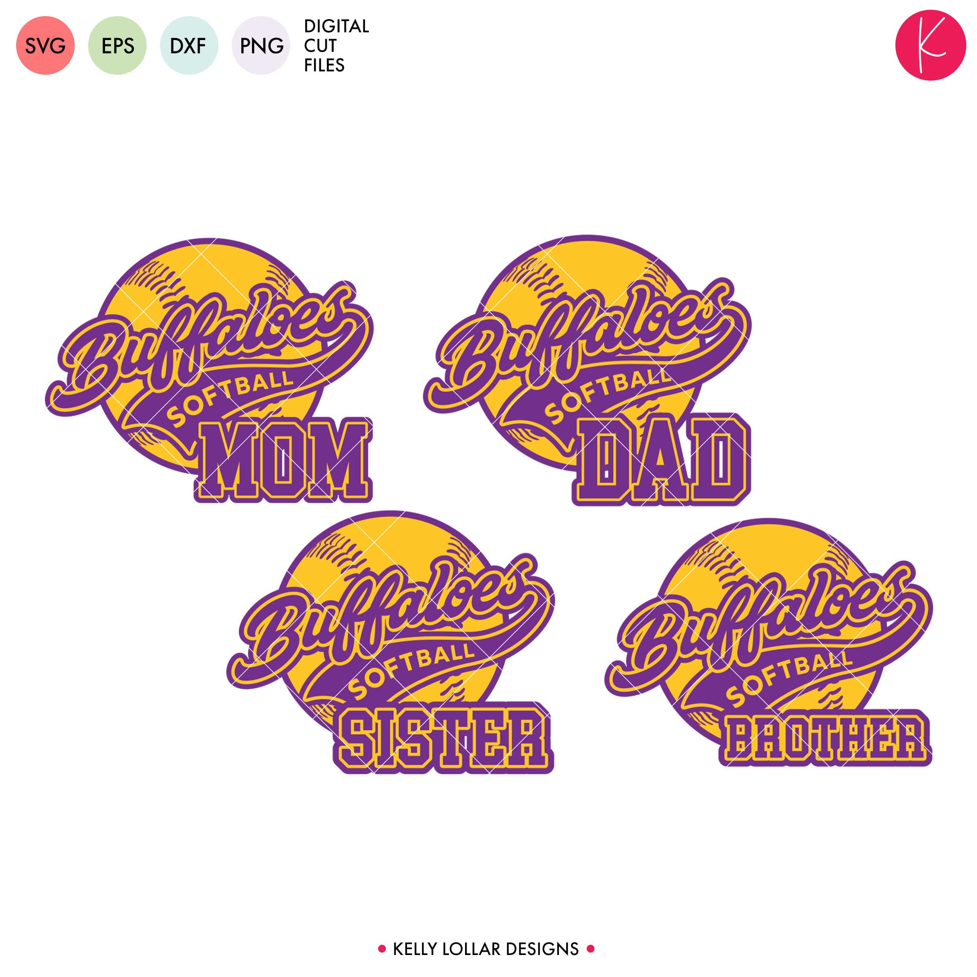 Download Buffaloes Baseball & Softball Bundle | SVG DXF EPS PNG Cut ...