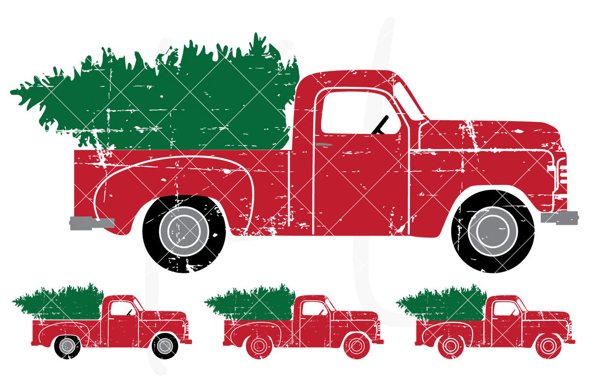 Free Free 160 Christmas Truck Svg SVG PNG EPS DXF File