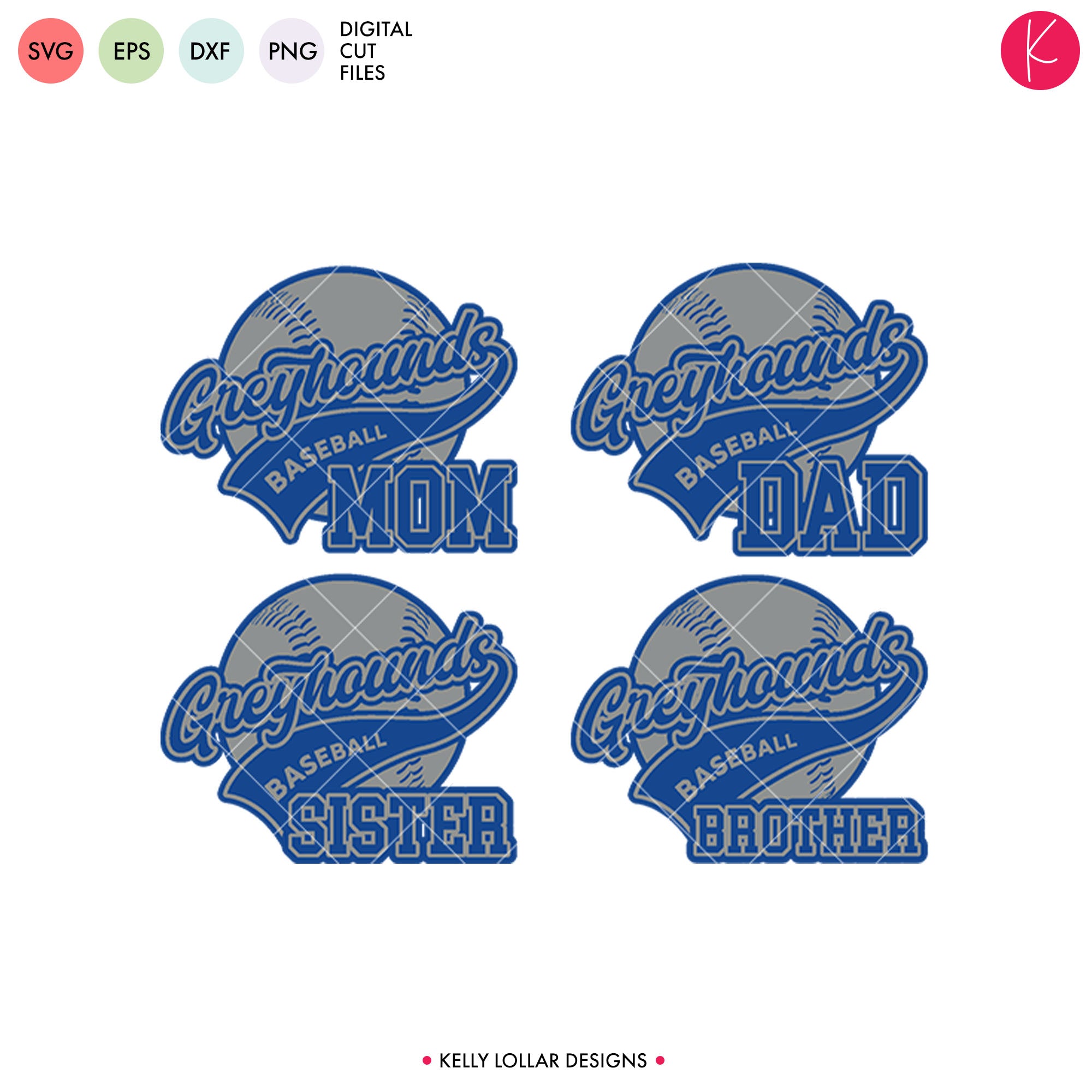 Download Greyhounds Baseball & Softball Bundle | SVG DXF EPS PNG ...