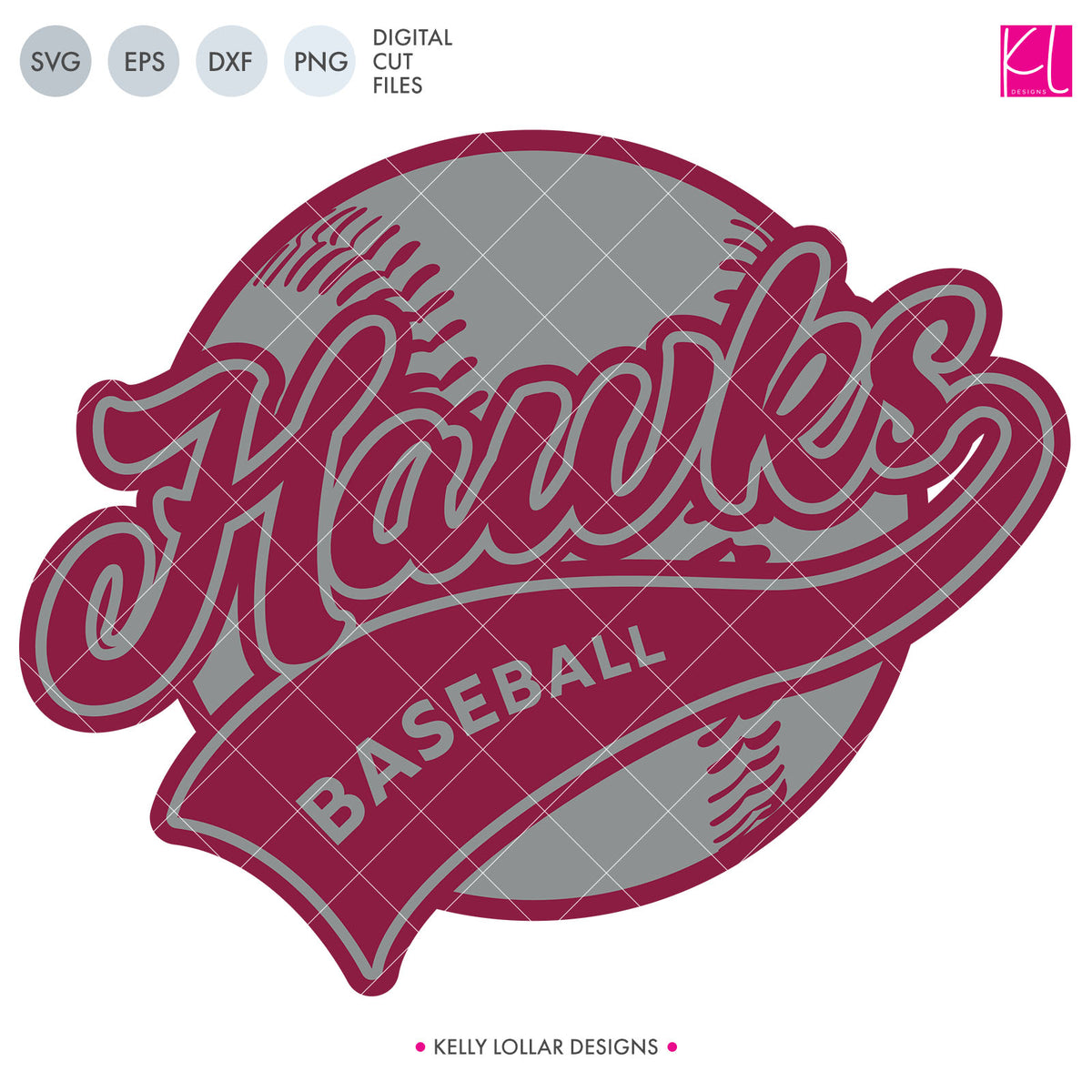 Download Hawks Baseball & Softball Bundle | SVG DXF EPS PNG Cut ...