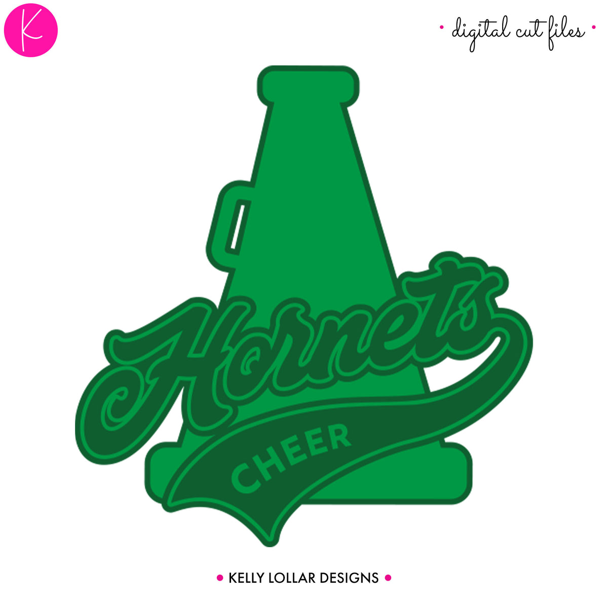 Hornets Cheer Bundle | SVG DXF EPS PNG Cut Files - Kelly Lollar Designs