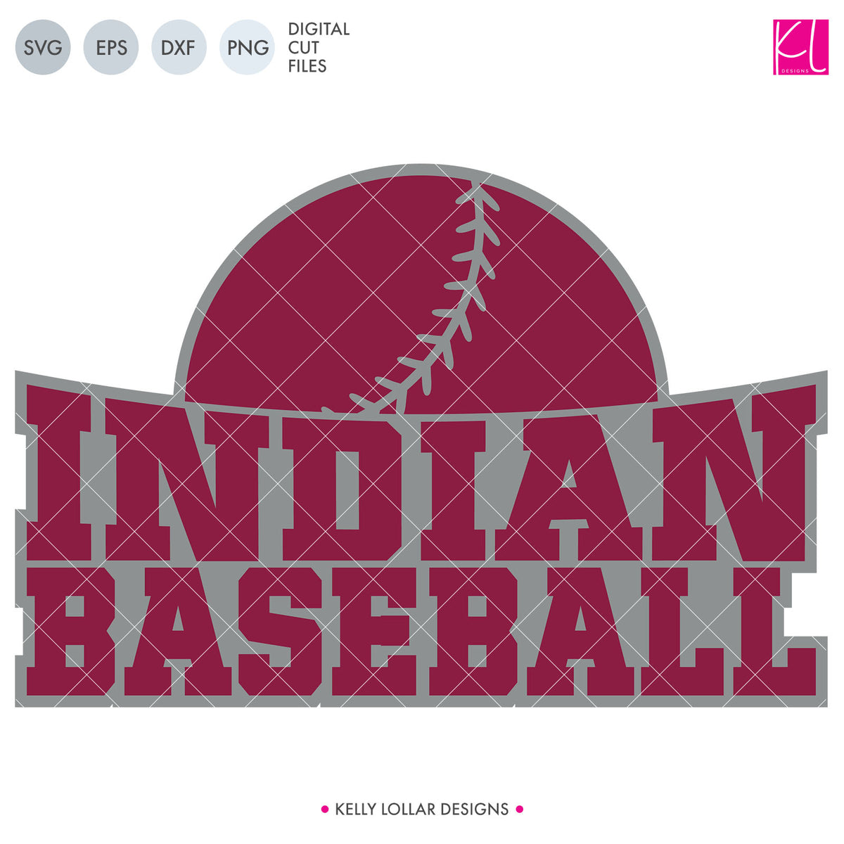 Download Indians Baseball & Softball Bundle | SVG DXF EPS PNG Cut ...