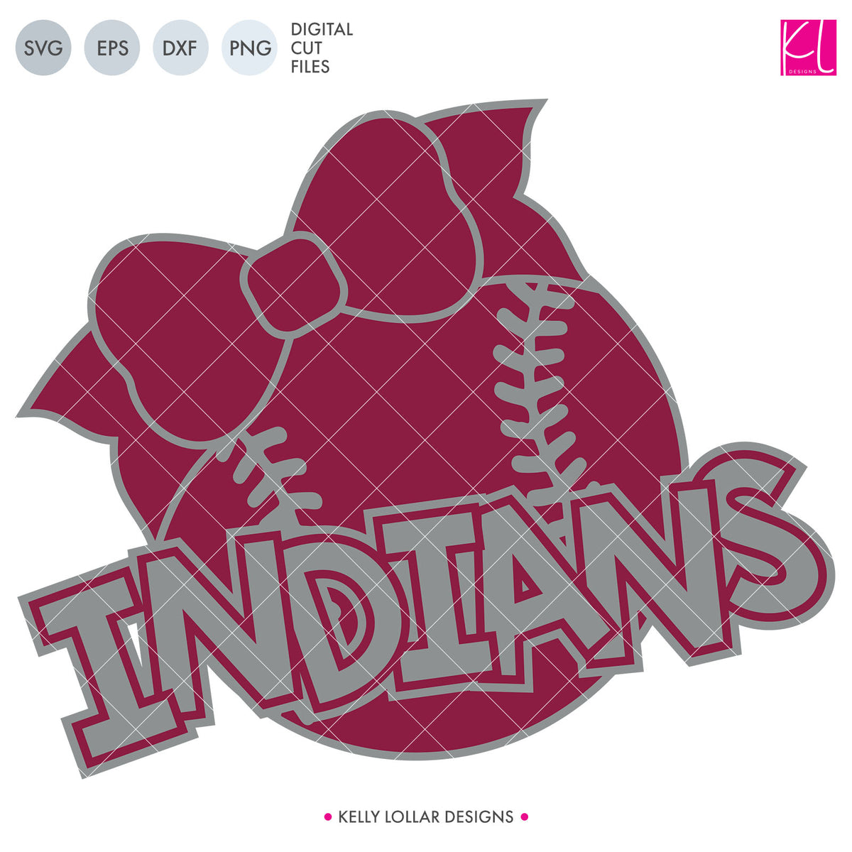 Download Indians Baseball & Softball Bundle | SVG DXF EPS PNG Cut ...