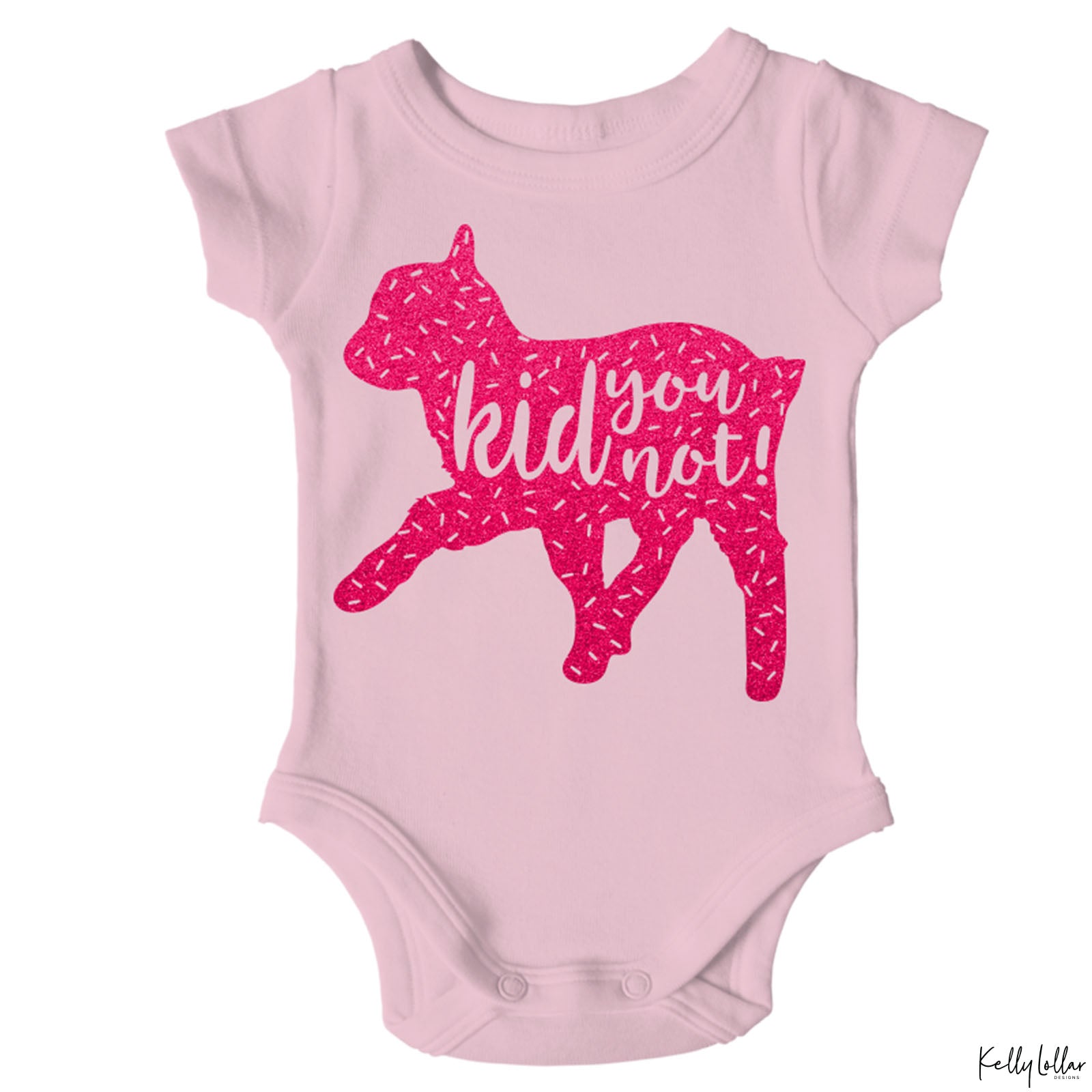 Download Kid You Not Baby Goat SVG File | Kelly Lollar Designs