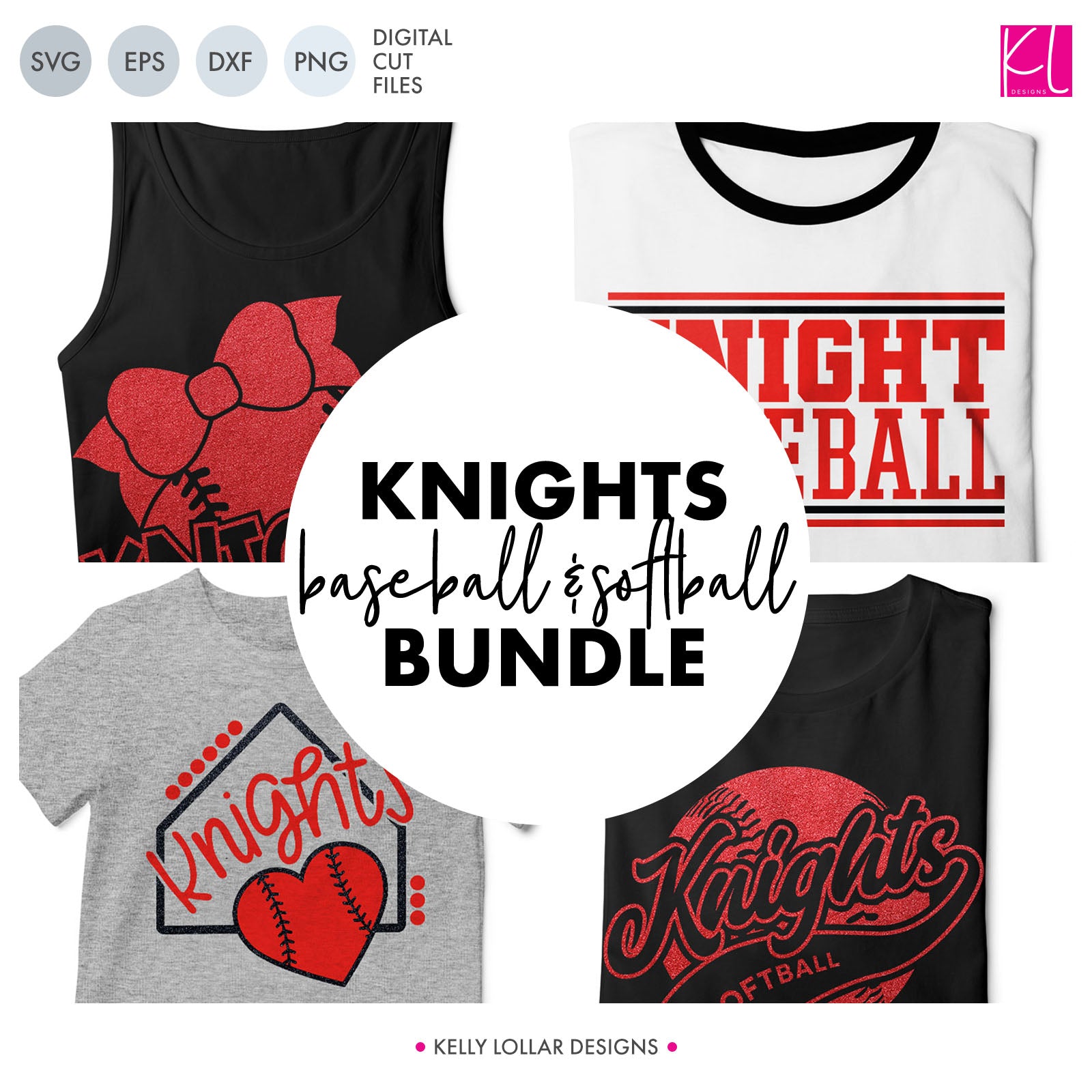 Download Knights Baseball & Softball Bundle | SVG DXF EPS PNG Cut ...