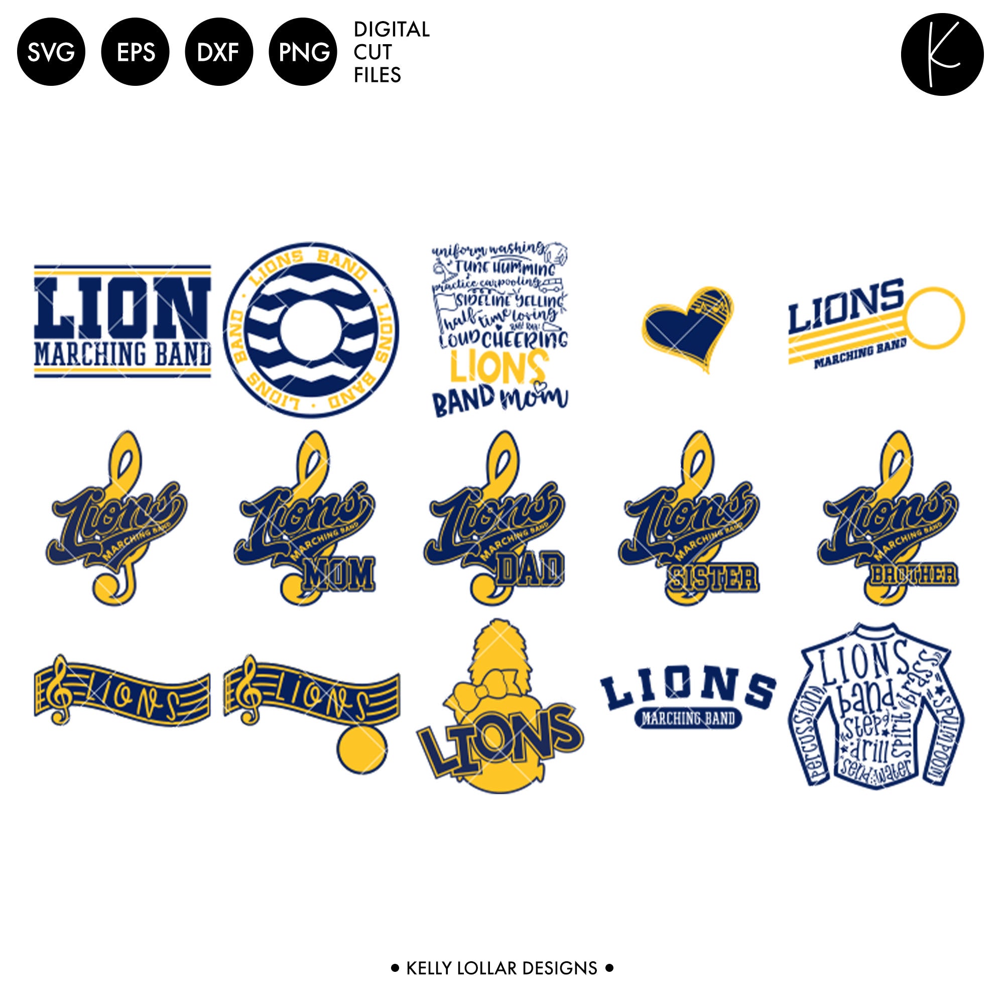 Lions Retro School Spirit Svg Lion Pride Png Lions Cheer 