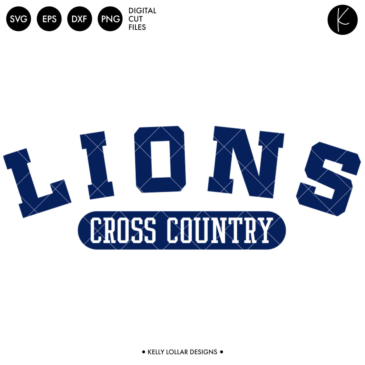 Lions Cross Country Bundle | SVG DXF EPS PNG Cut Files ...