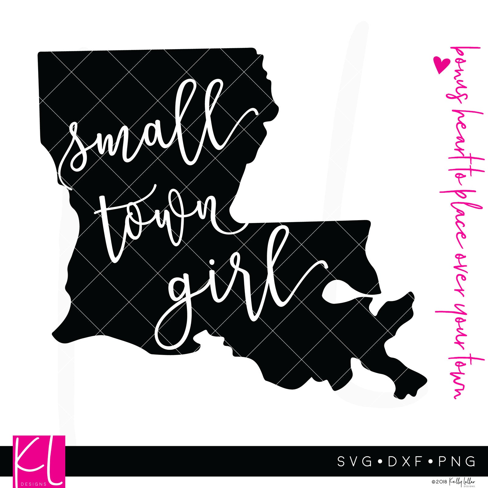 Louisiana State Bundle Svg Dxf Eps Png Cut Files Kelly Lollar Designs