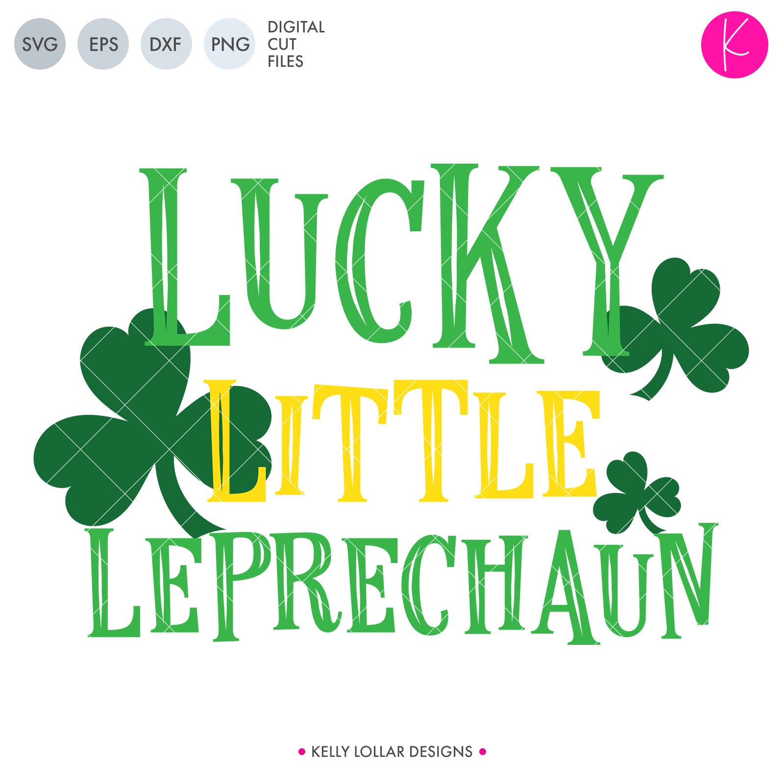 Lucky Little Leprechaun SVG File | Kelly Lollar Designs