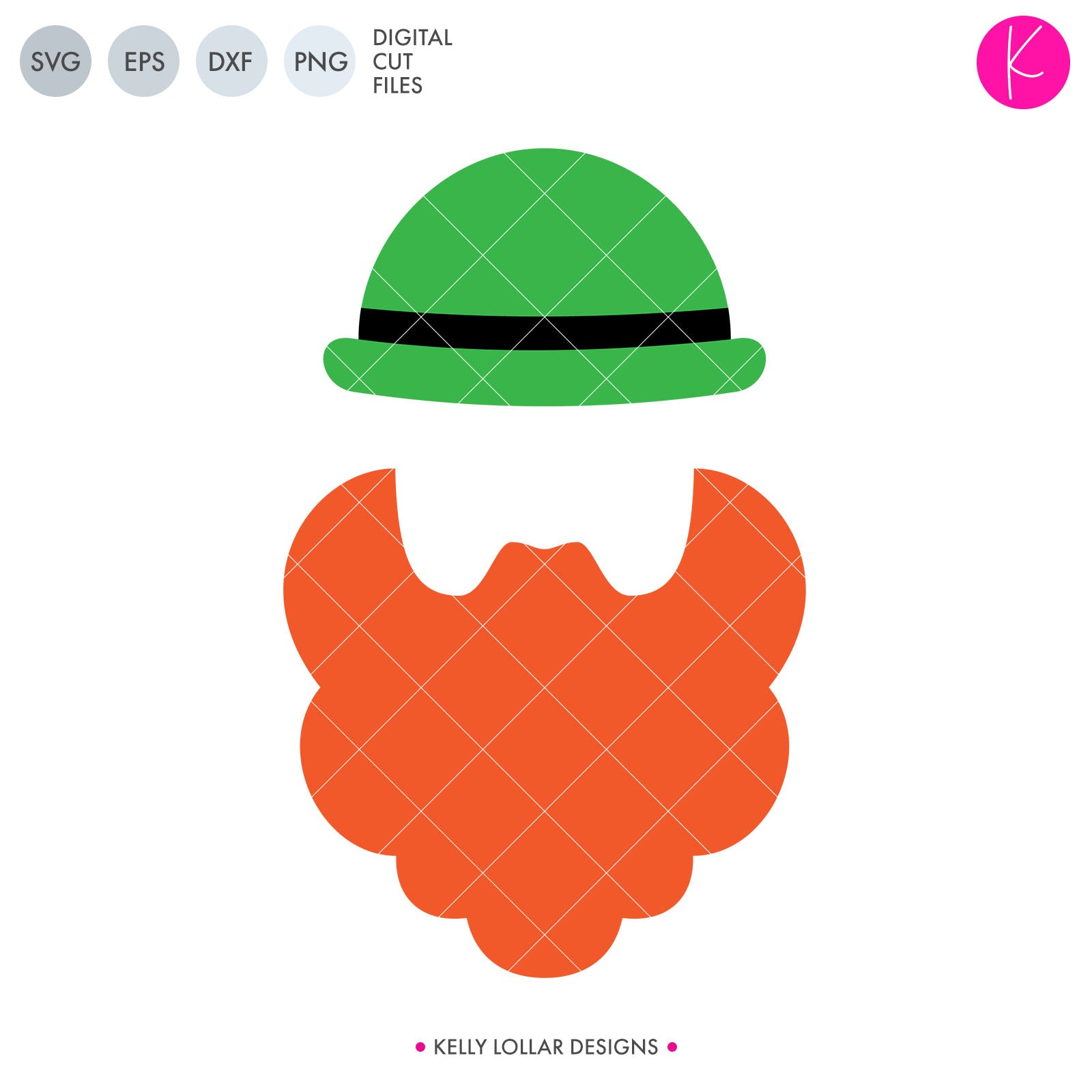 Good Luck Irish Boobs Leprechaun Hat SVG