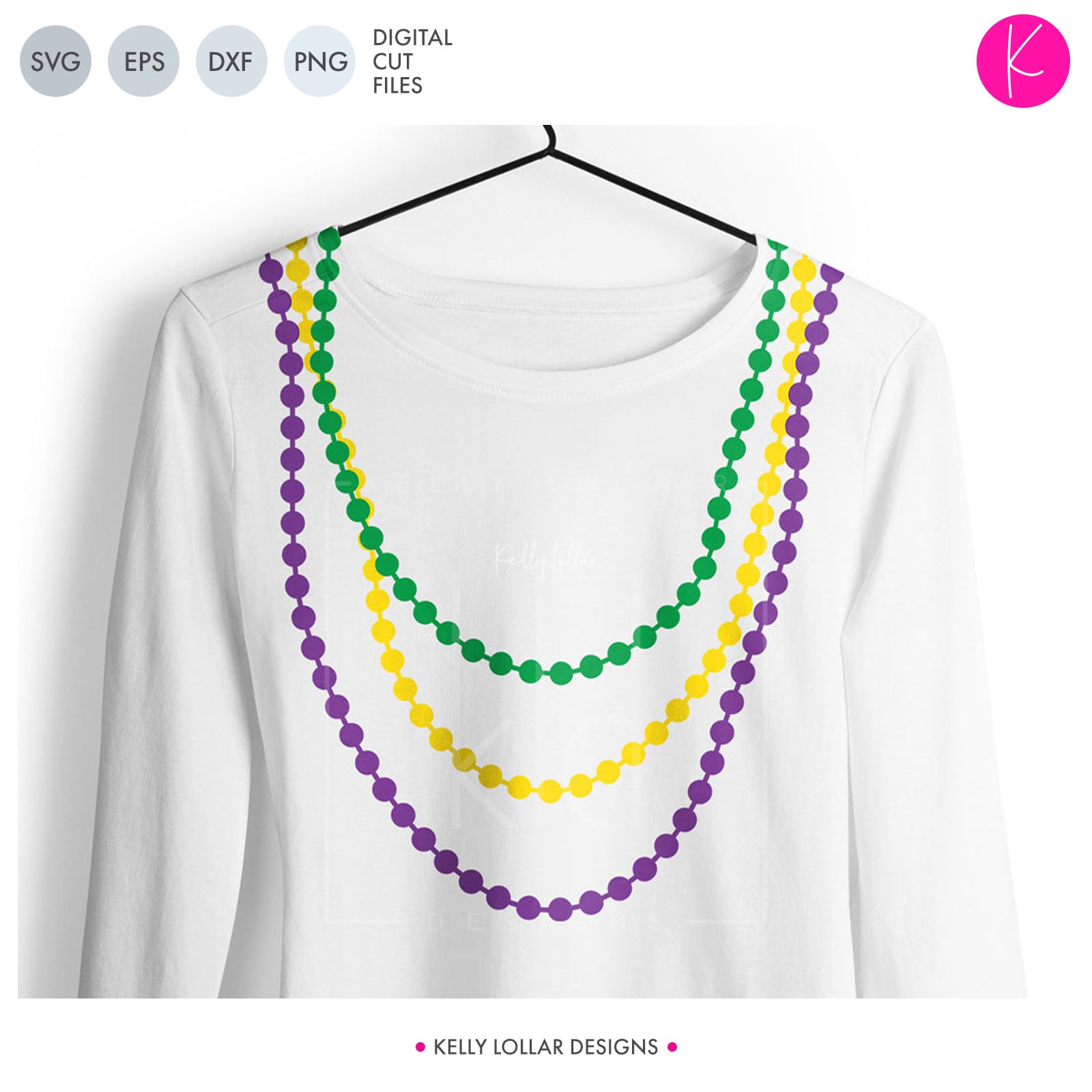 Download Mardi Gras Beads Svg Pack Kelly Lollar Designs