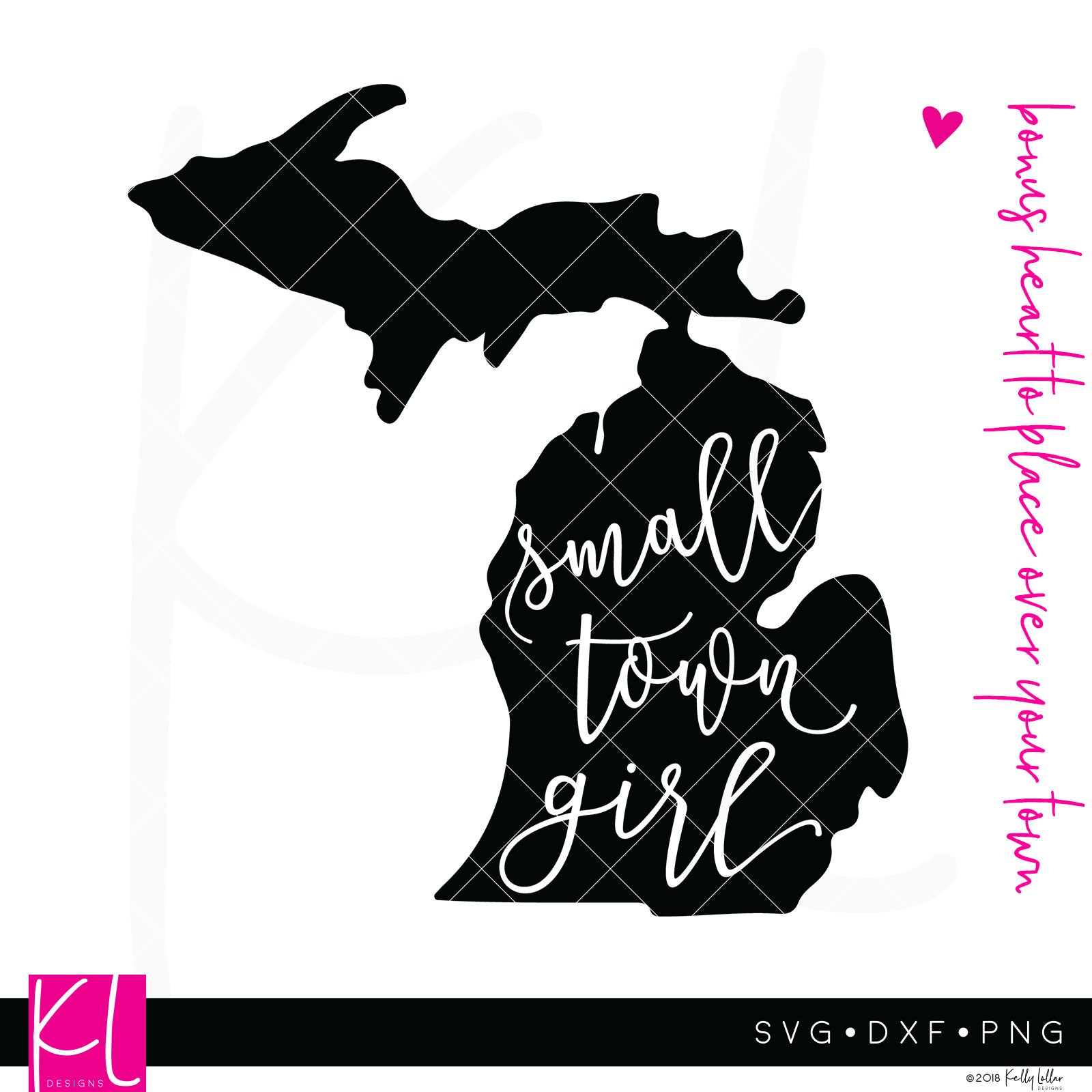 Michigan State Bundle Svg Dxf Eps Png Cut Files Kelly Lollar Designs