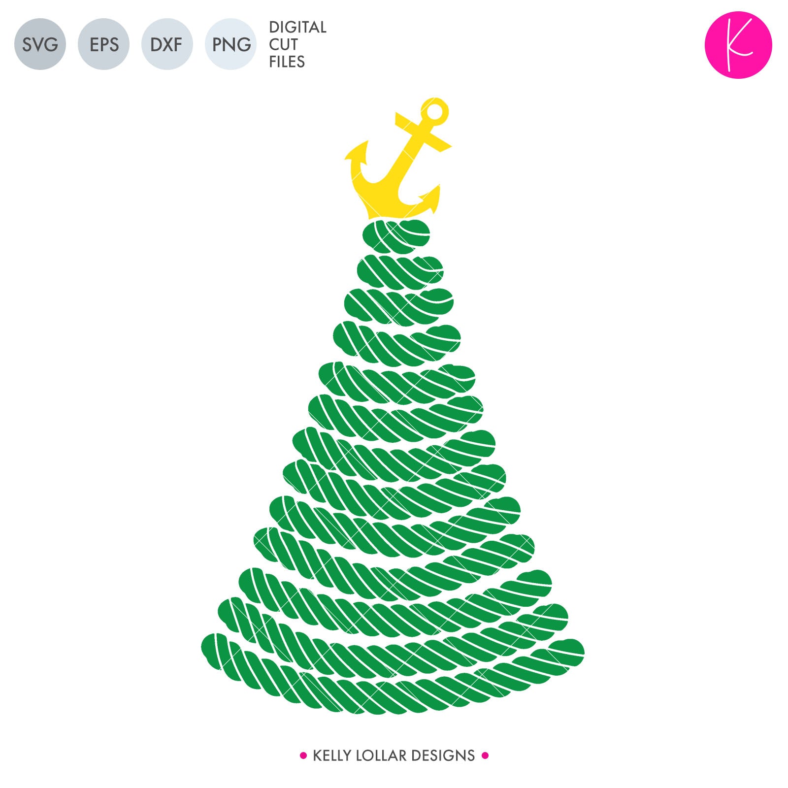 Download Nautical Christmas Tree Svg File Kelly Lollar Designs PSD Mockup Templates