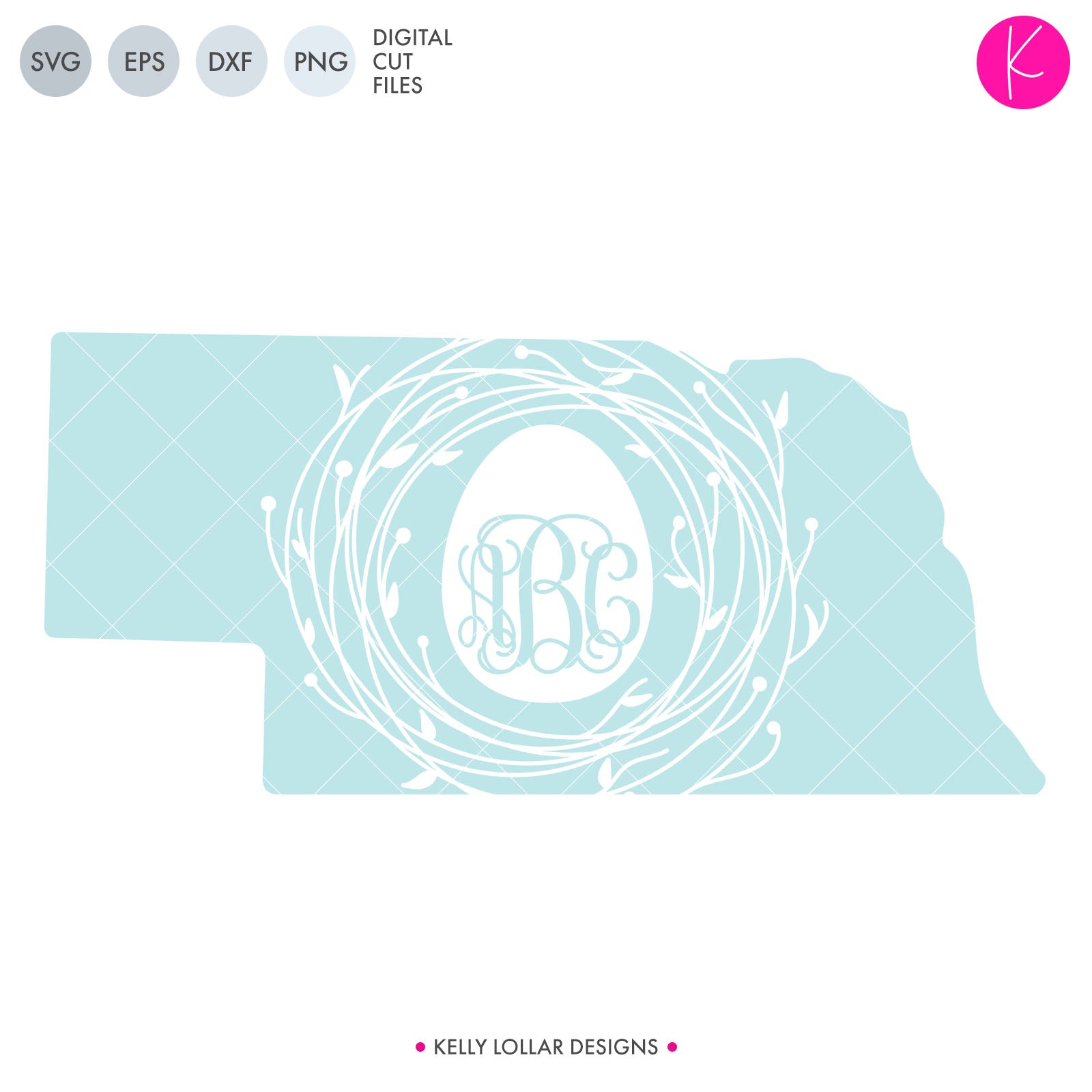 Nebraska State Bundle Svg Dxf Eps Png Cut Files Kelly Lollar Designs