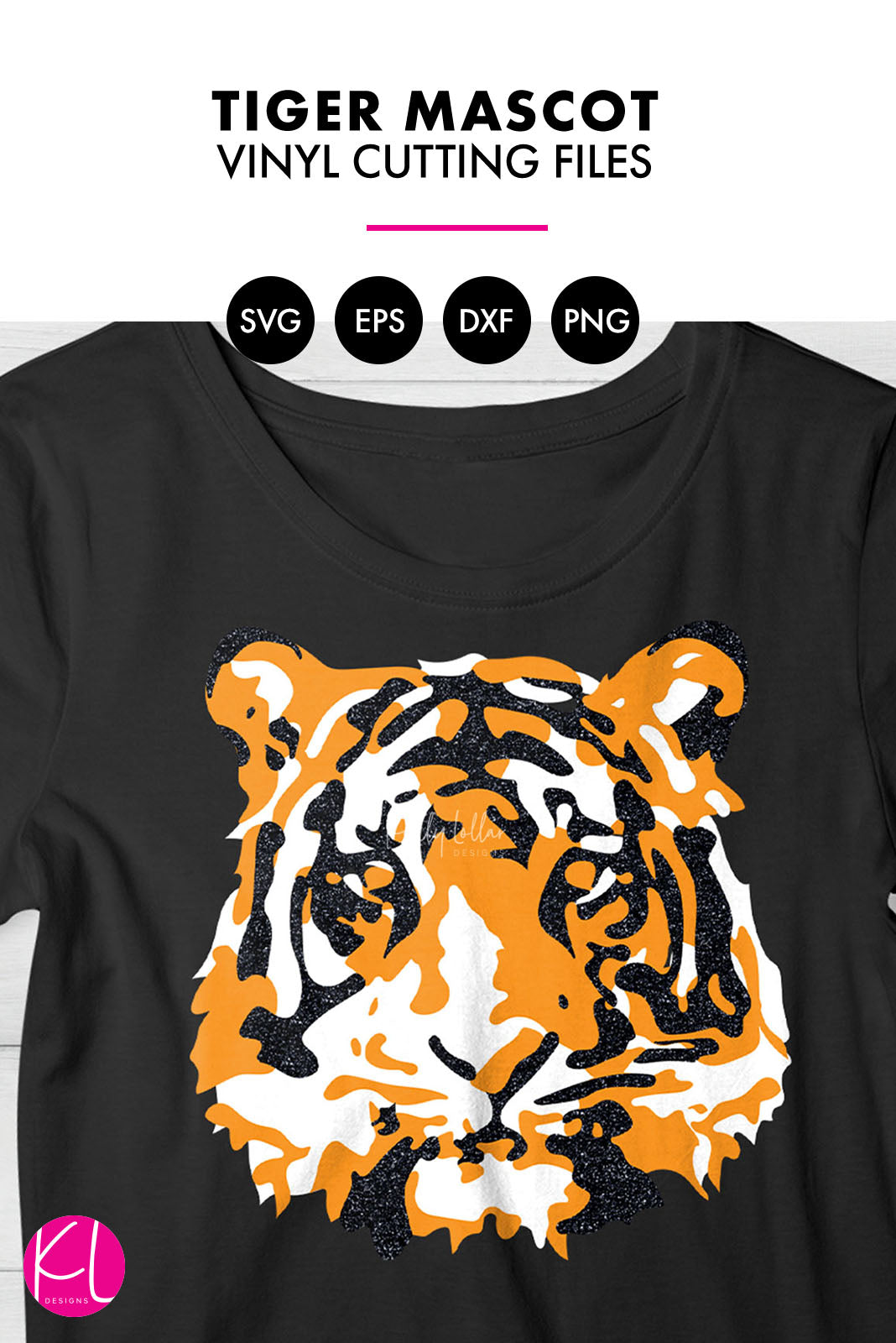 Download Watercolor Tiger | SVG DXF EPS PNG Cut Files - Kelly Lollar Designs