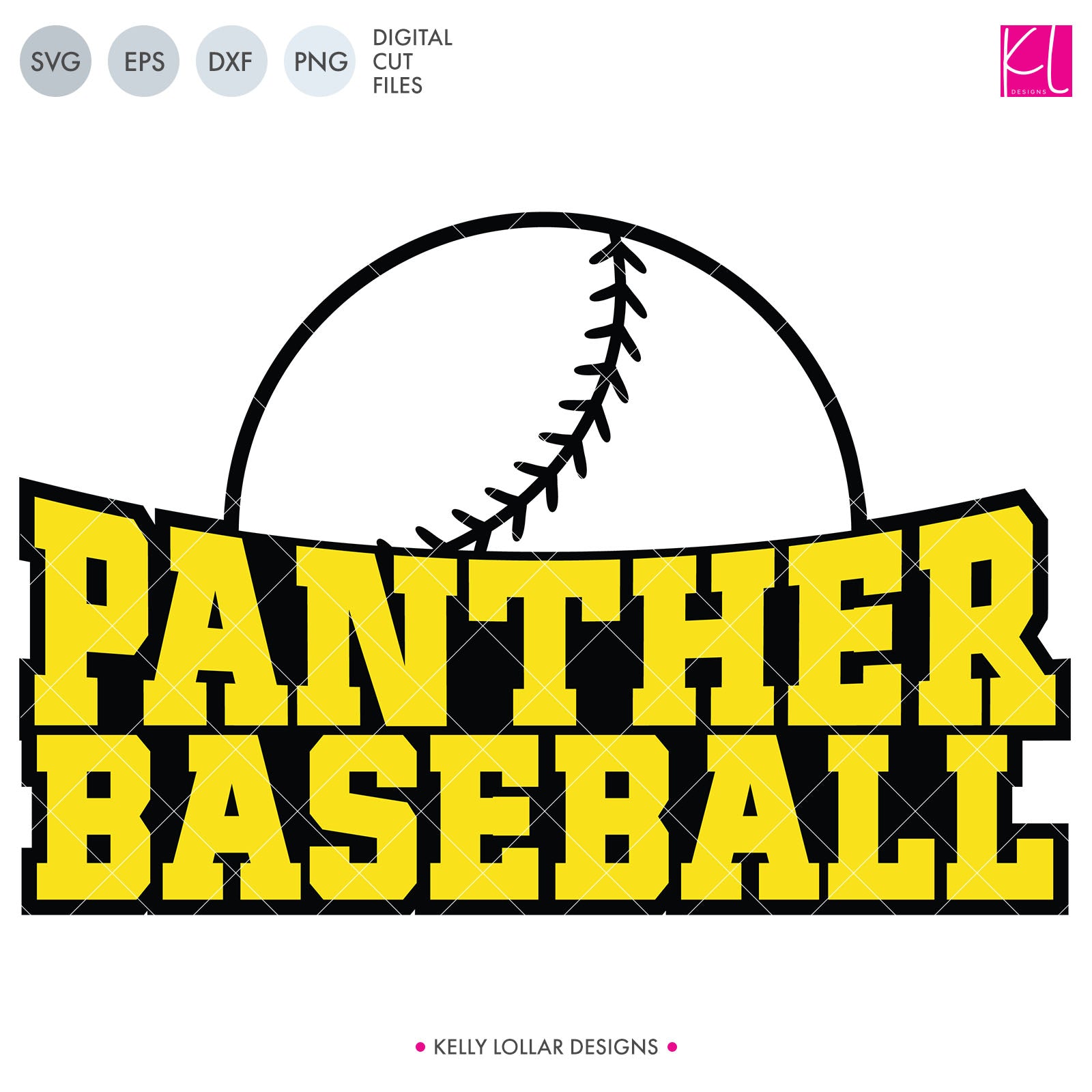 Download Panthers Baseball & Softball Bundle | SVG DXF EPS PNG Cut ...