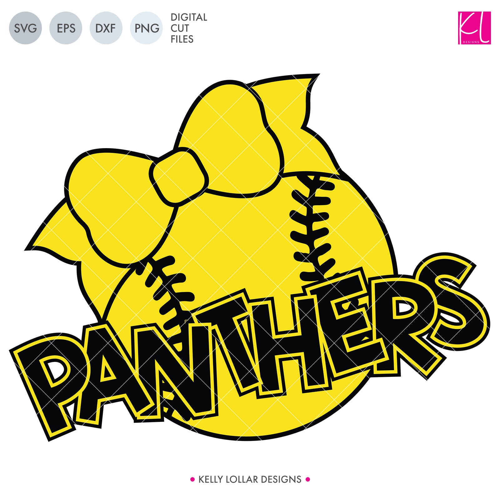 Download Panthers Baseball Softball Bundle Svg Dxf Eps Png Cut Files Kelly Lollar Designs