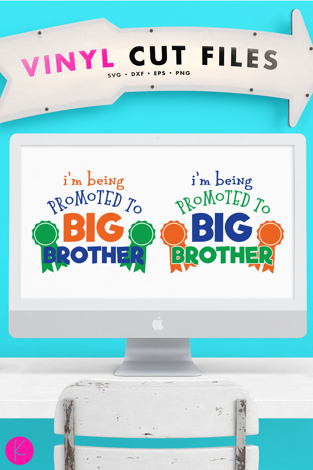 I M Being Promoted To Big Brother Svg File Kelly Lollar Designs