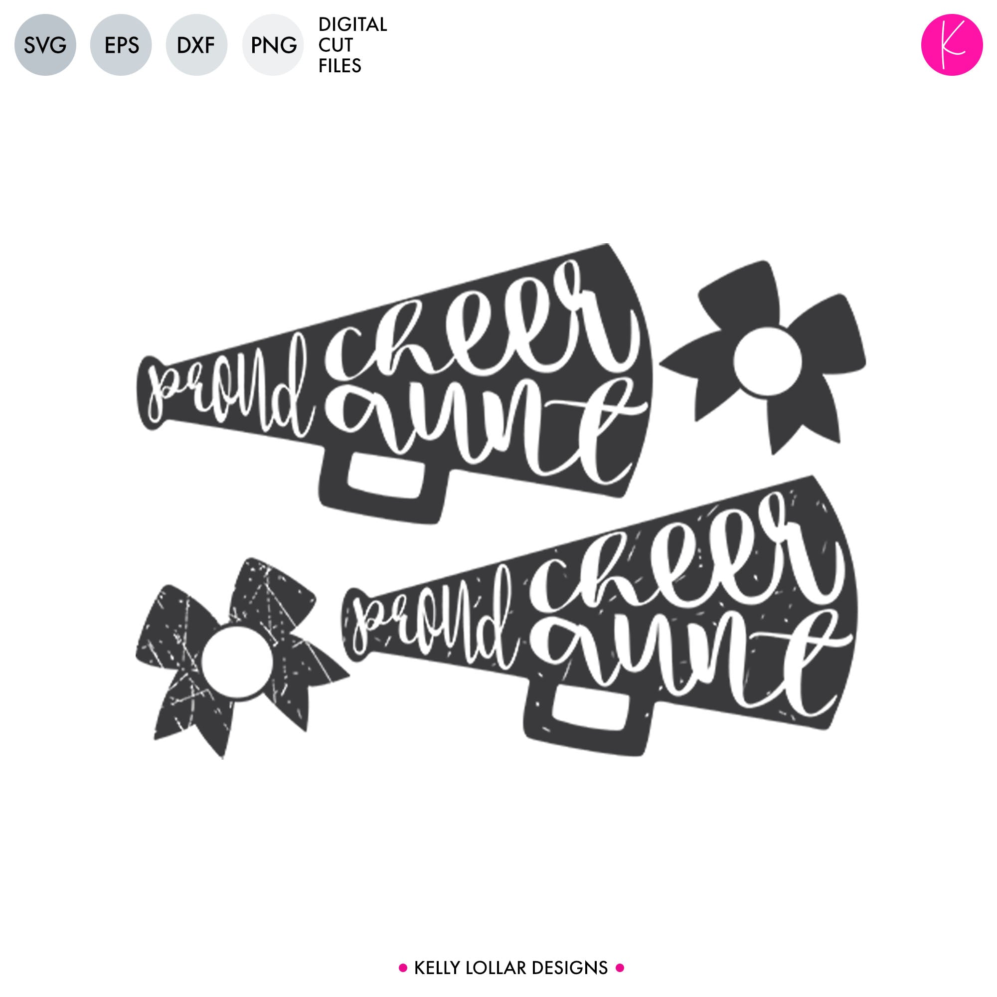 Download Proud Family Cheer Megaphone Svg Cut Files Kelly Lollar Designs