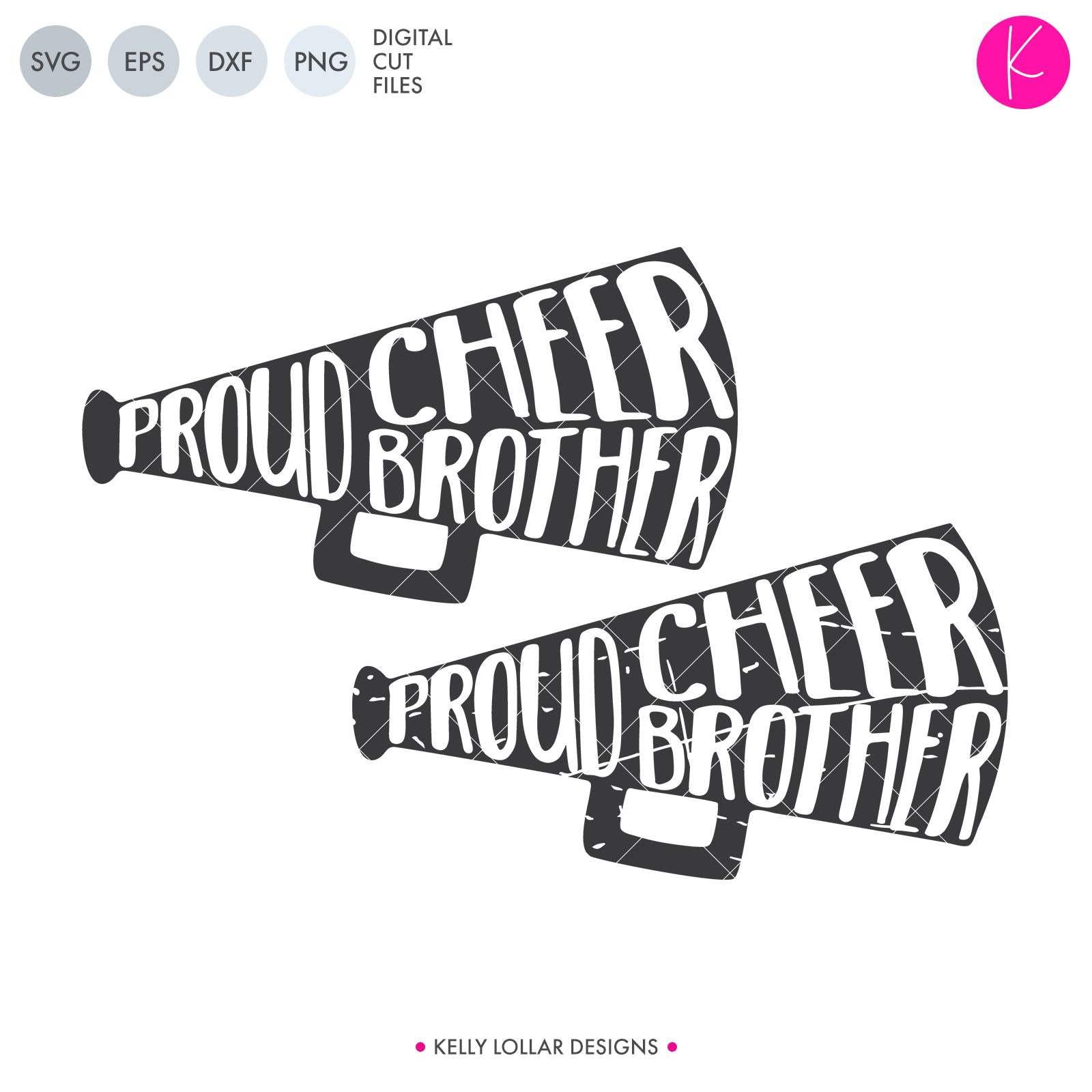 Download Proud Family Cheer Megaphone Svg Cut Files Kelly Lollar Designs