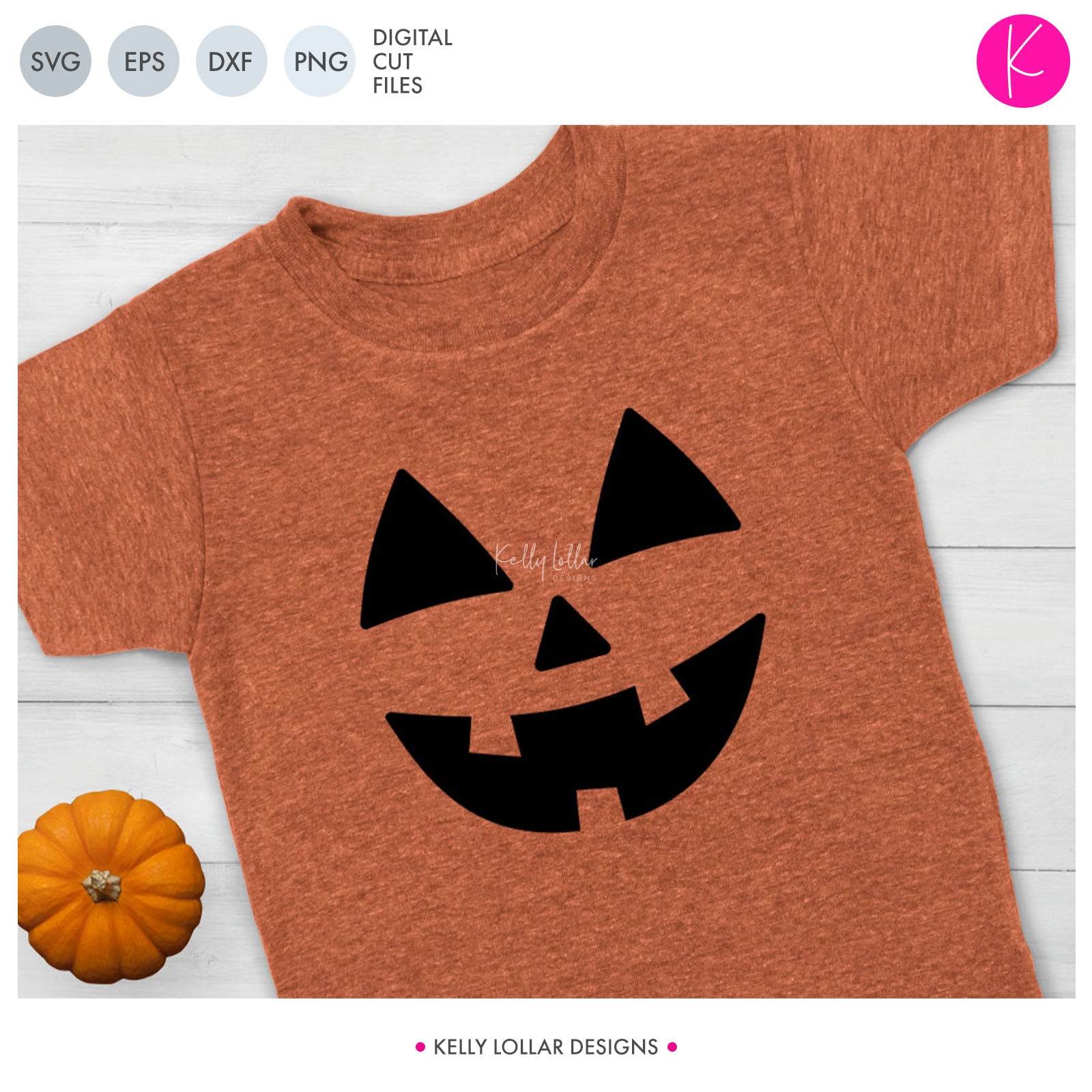 Download Pumpkin Face Svg Cute File Pack Kelly Lollar Designs