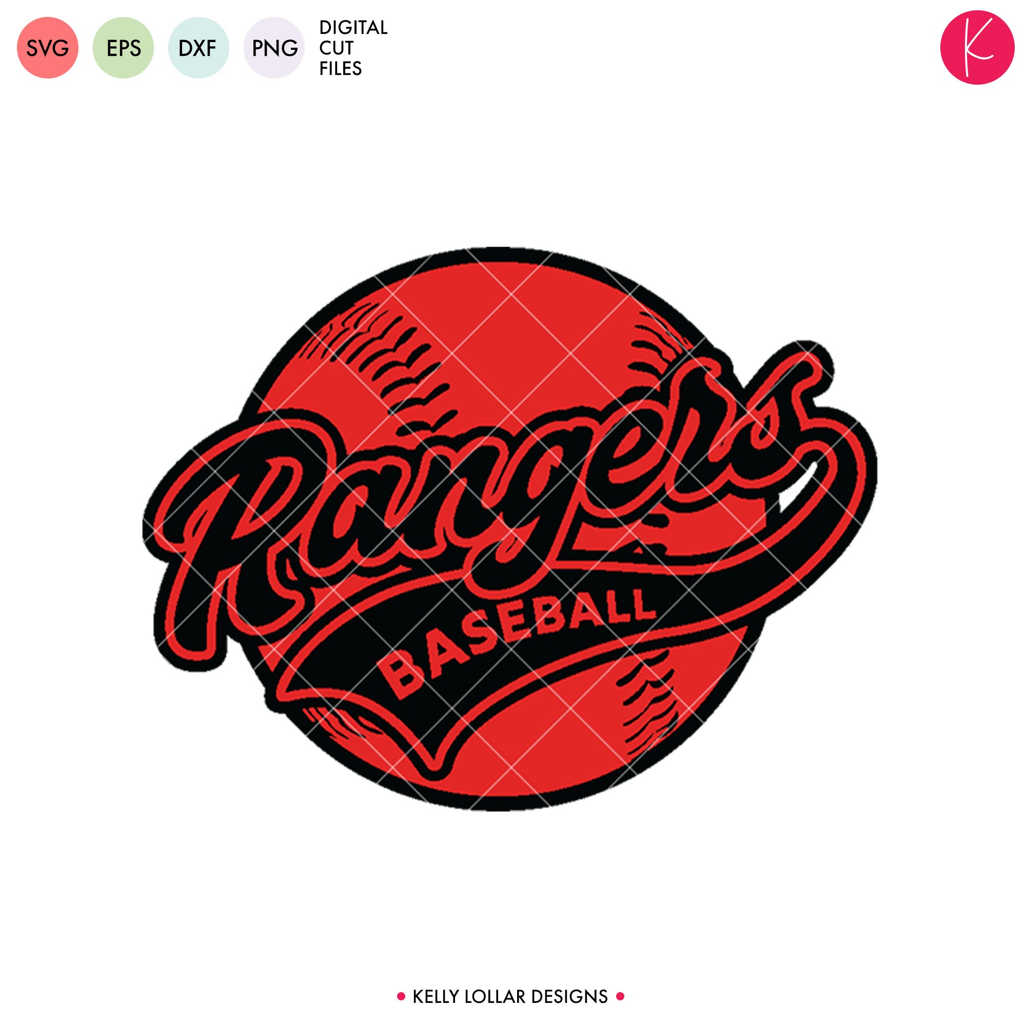 Download Rangers Baseball & Softball Bundle | SVG DXF EPS PNG Cut ...