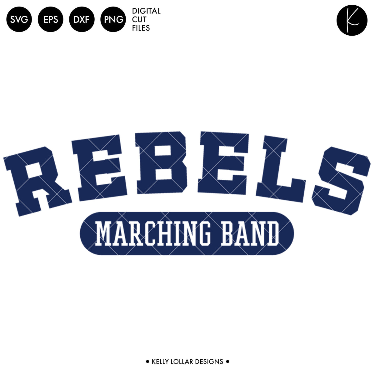 Rebels Band Bundle | SVG DXF EPS PNG Cut Files - Ophiebug