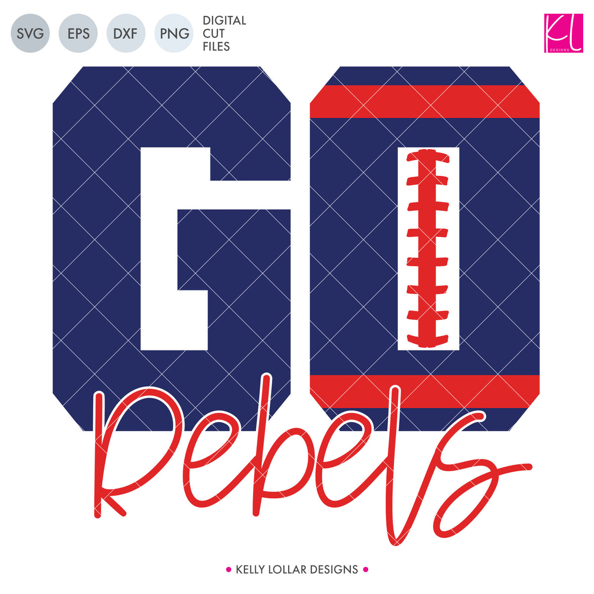 Download Rebels Football Bundle | SVG DXF EPS PNG Cut Files - Kelly ...