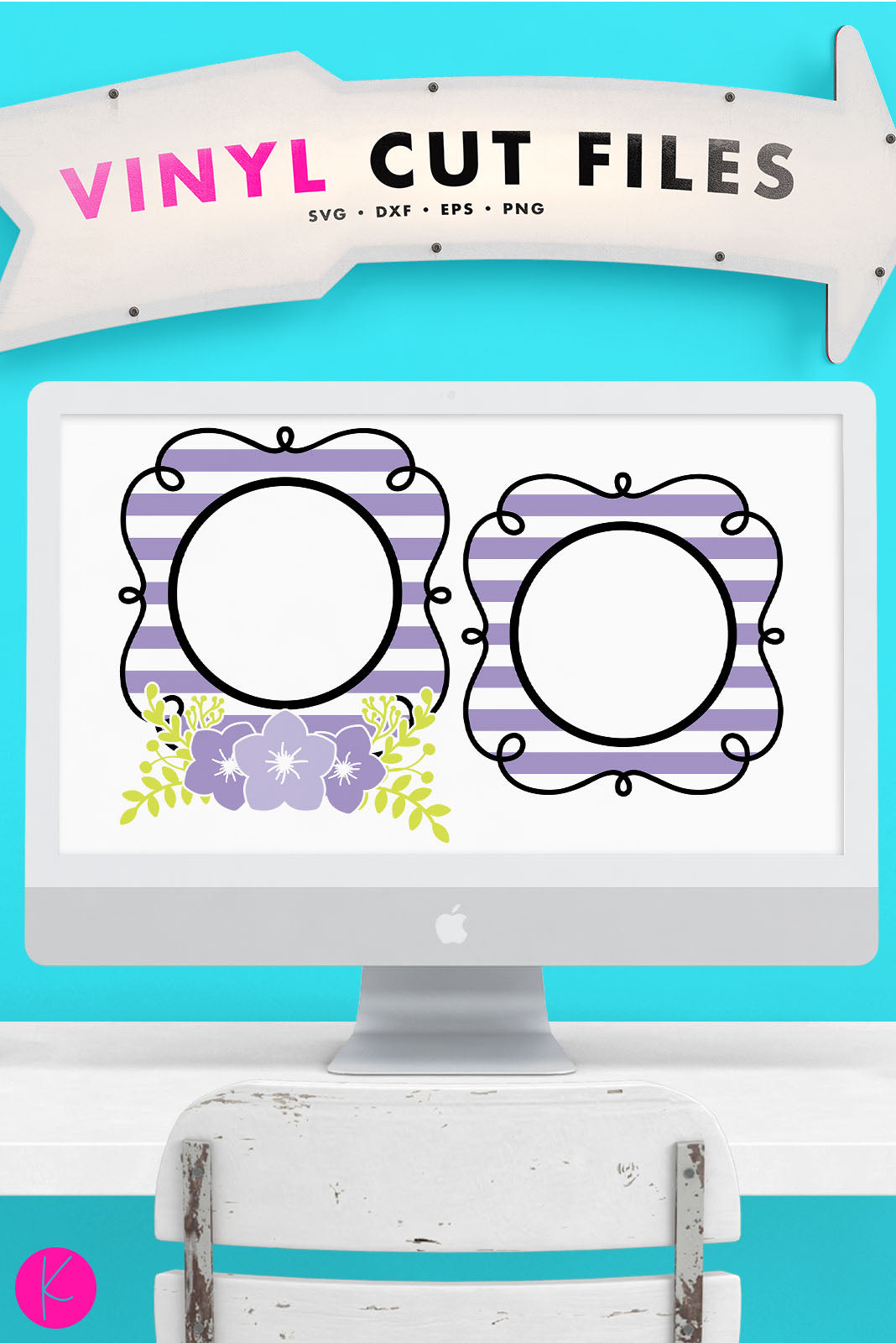 Download Spring Monogram Svg Files Kelly Lollar Designs