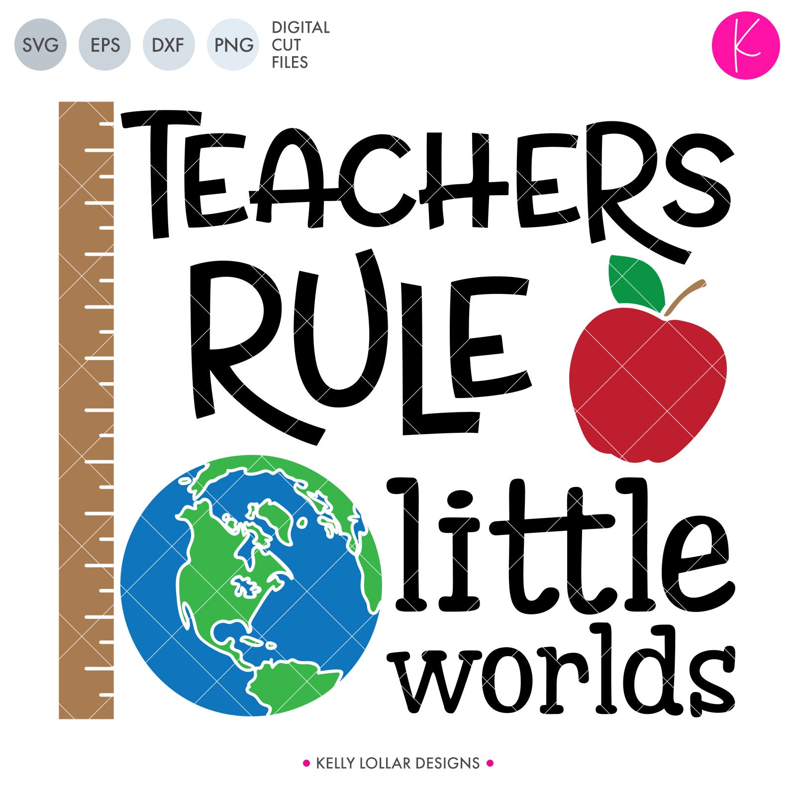 Download School Teacher Svg Dxf Eps Png Cut Files Kelly Lollar Designs