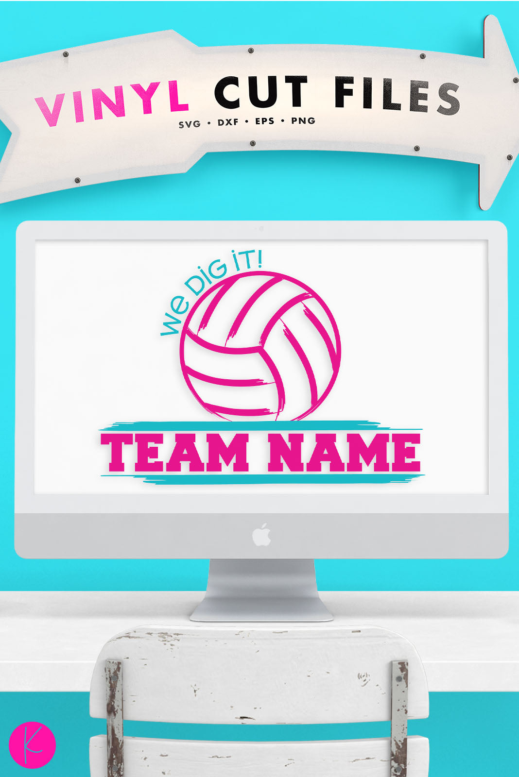 Download Volleyball Team Shirt Svg File Kelly Lollar Designs