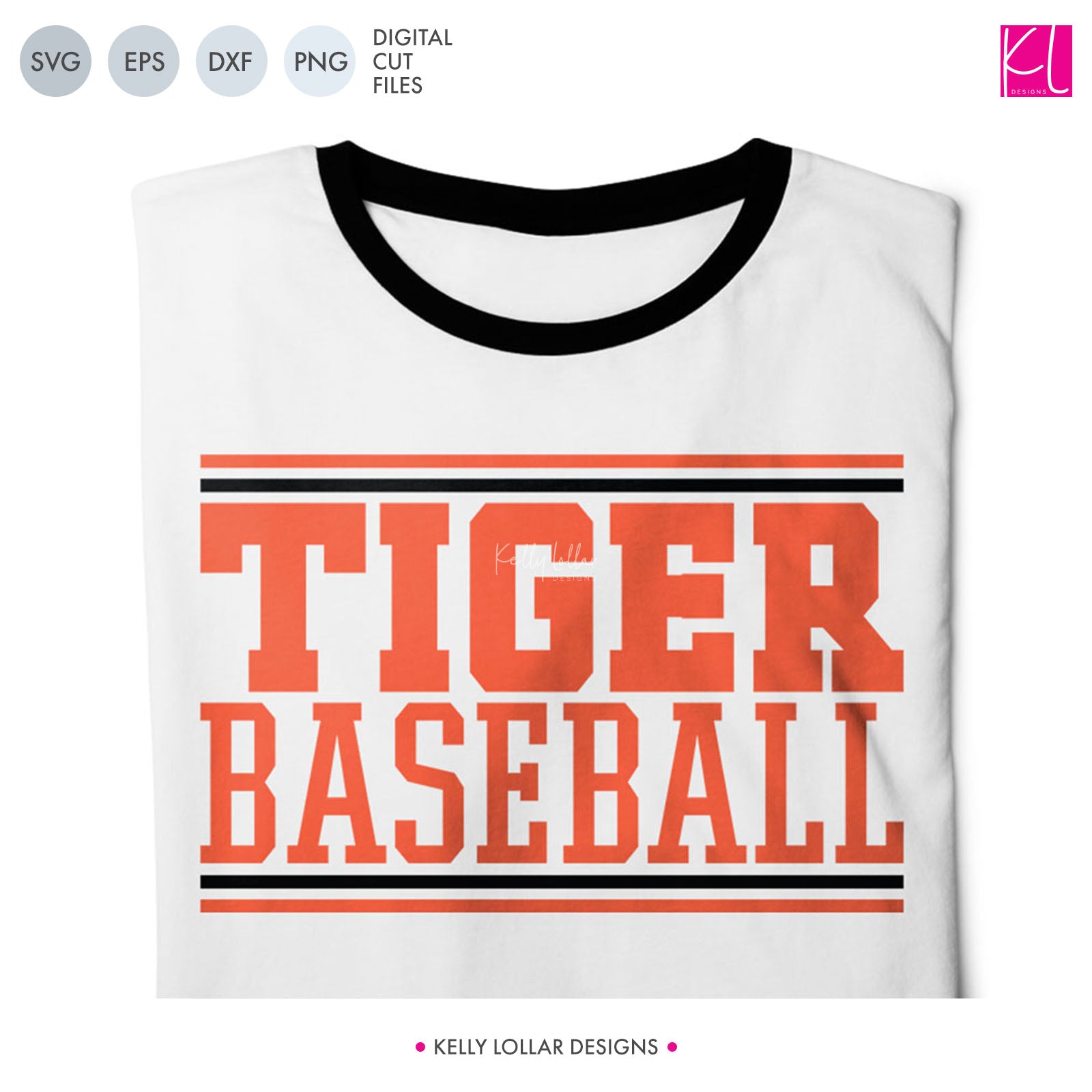 Download Tigers Baseball & Softball Bundle | SVG DXF EPS PNG Cut Files - Kelly Lollar Designs