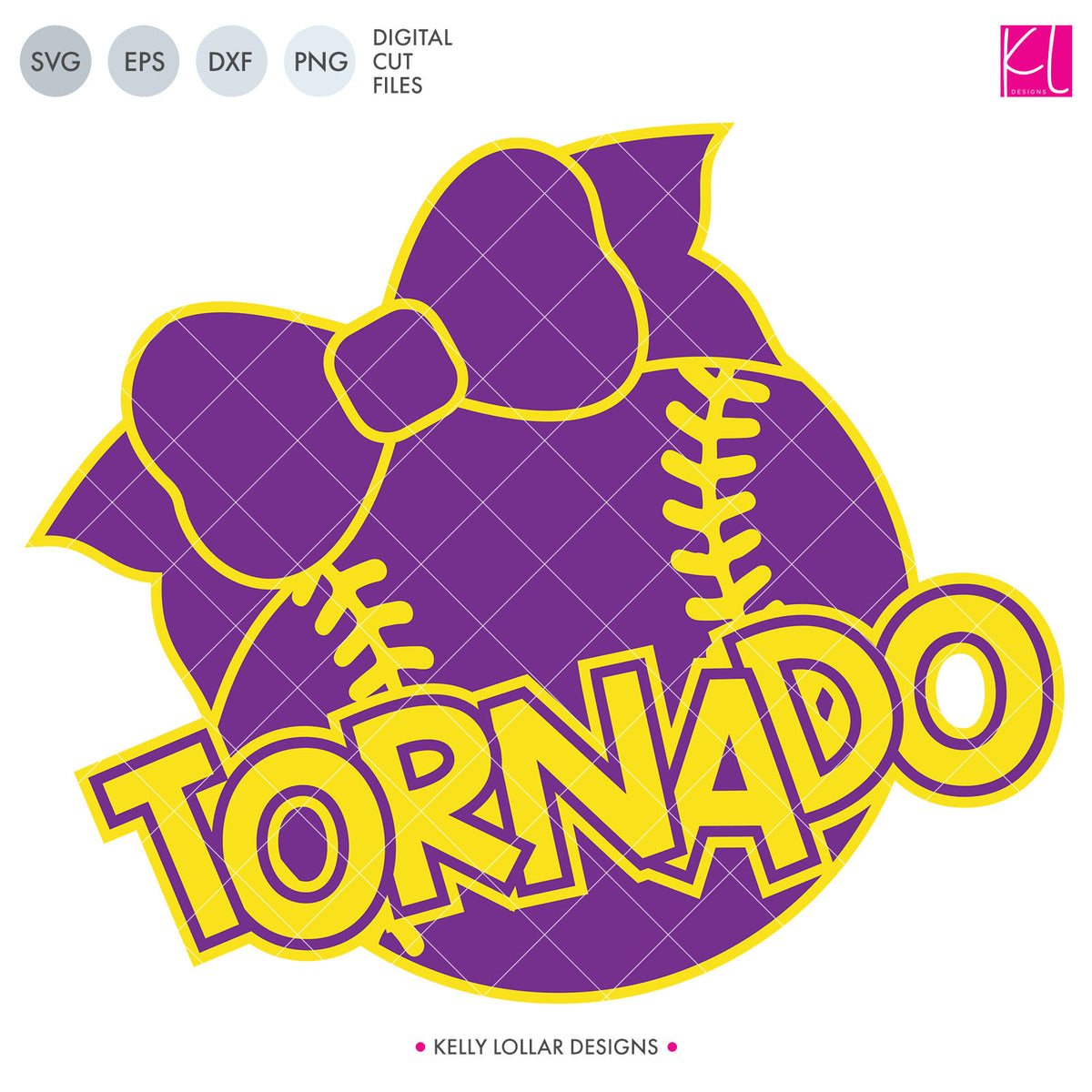 Tornadoes Baseball & Softball Bundle | SVG DXF EPS PNG Cut Files - Kelly Lollar Designs