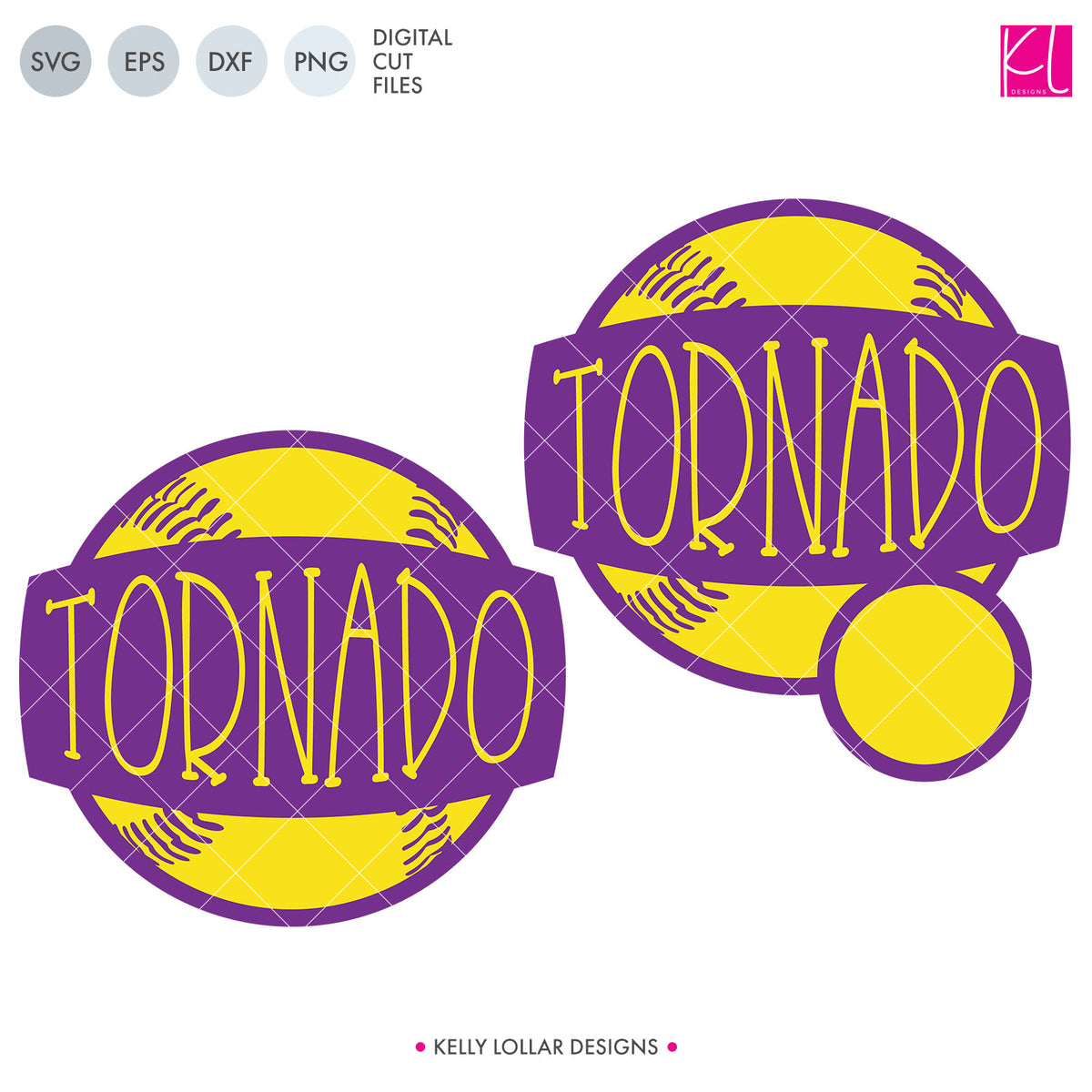 Download Tornadoes Baseball & Softball Bundle | SVG DXF EPS PNG Cut Files - Kelly Lollar Designs