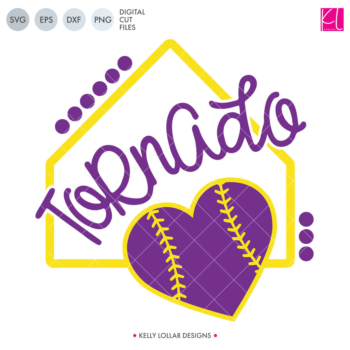 Download Tornadoes Baseball & Softball Bundle | SVG DXF EPS PNG Cut Files - Kelly Lollar Designs