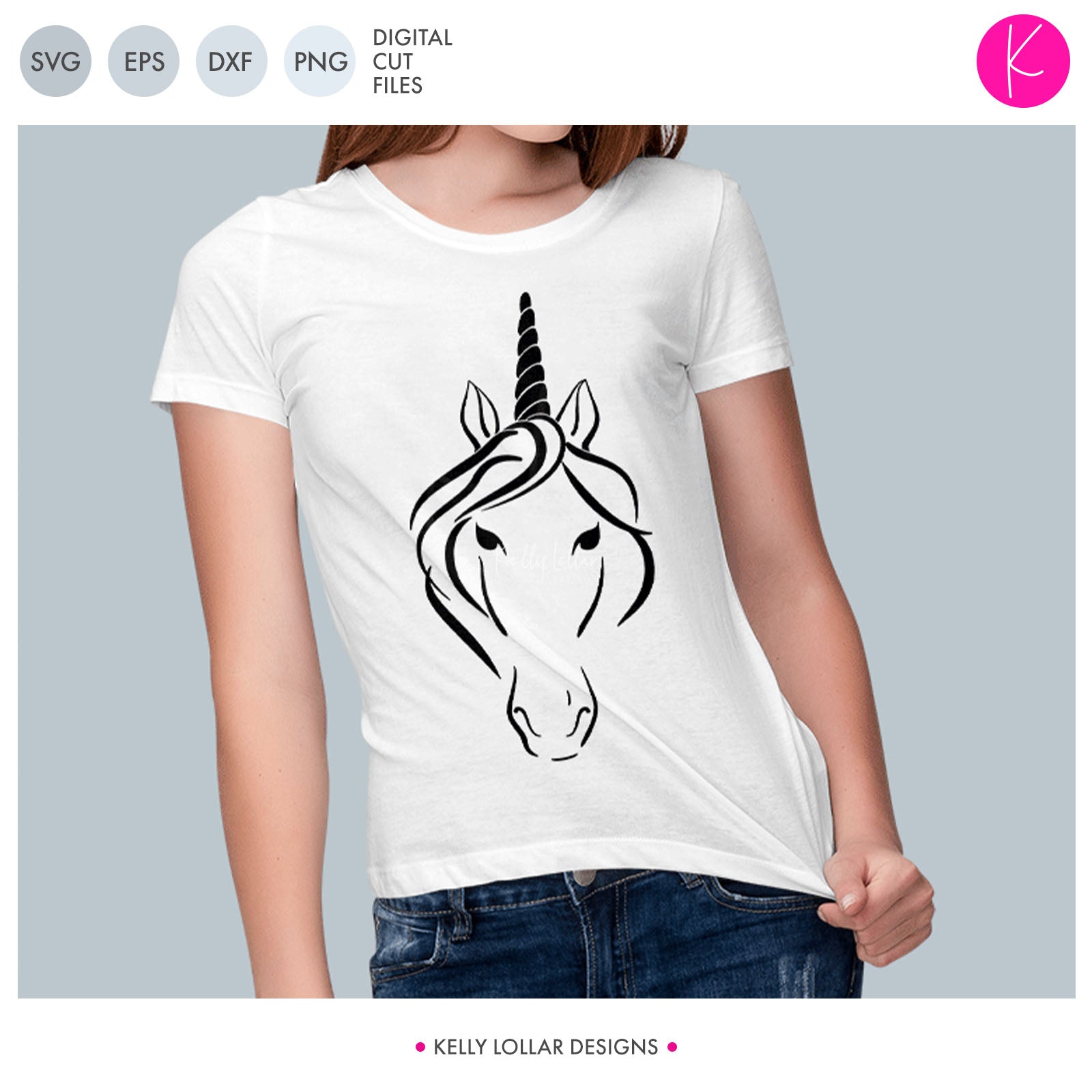 Download Abstract Unicorn Svg File Kelly Lollar Designs