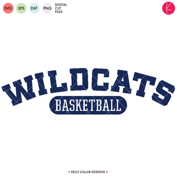 Wildcats Basketball Bundle | SVG DXF EPS PNG Cut Files ...