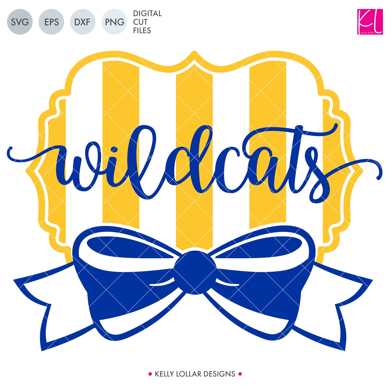 Wildcats Mascot Bundle Svg Dxf Eps Png Cut Files Kelly Lollar Designs