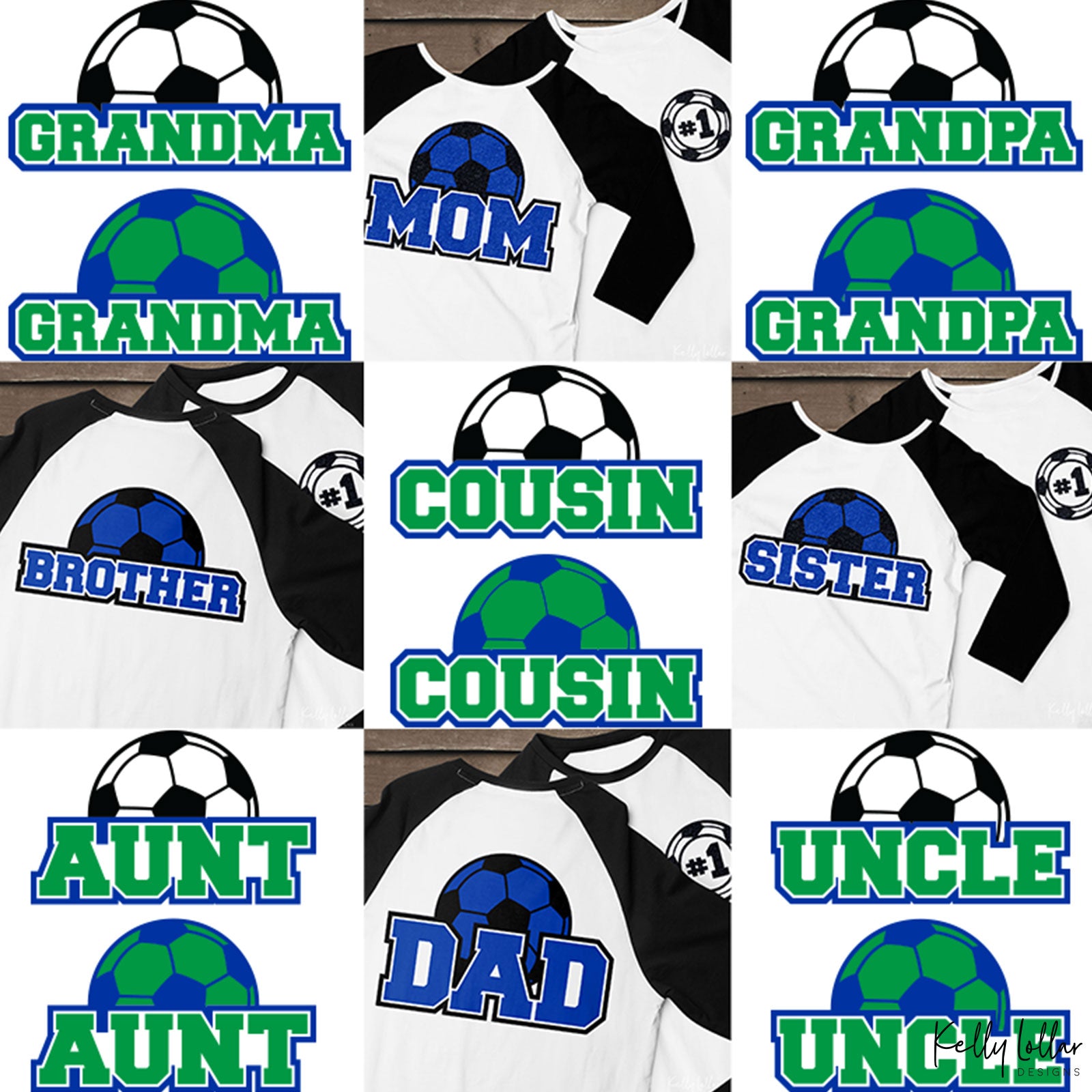 Download Family Soccer Svg Cut Files Kelly Lollar Designs