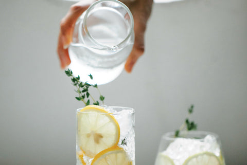 lemon water