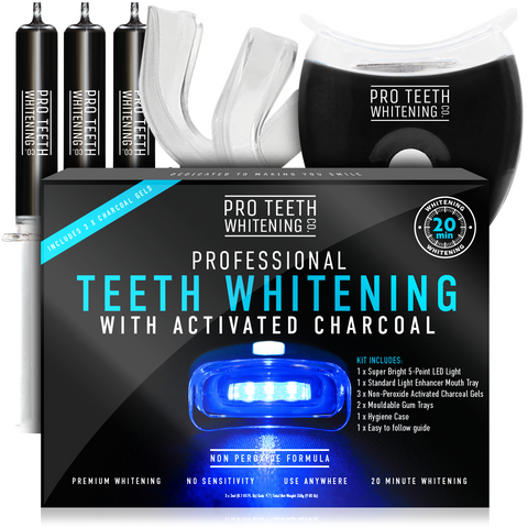 pro teeth whitening activated charcoal