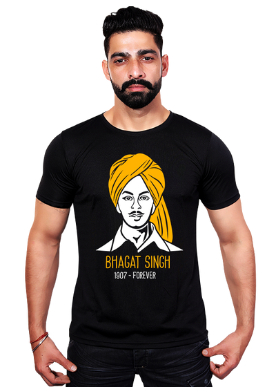 bhagat singh printed shirt