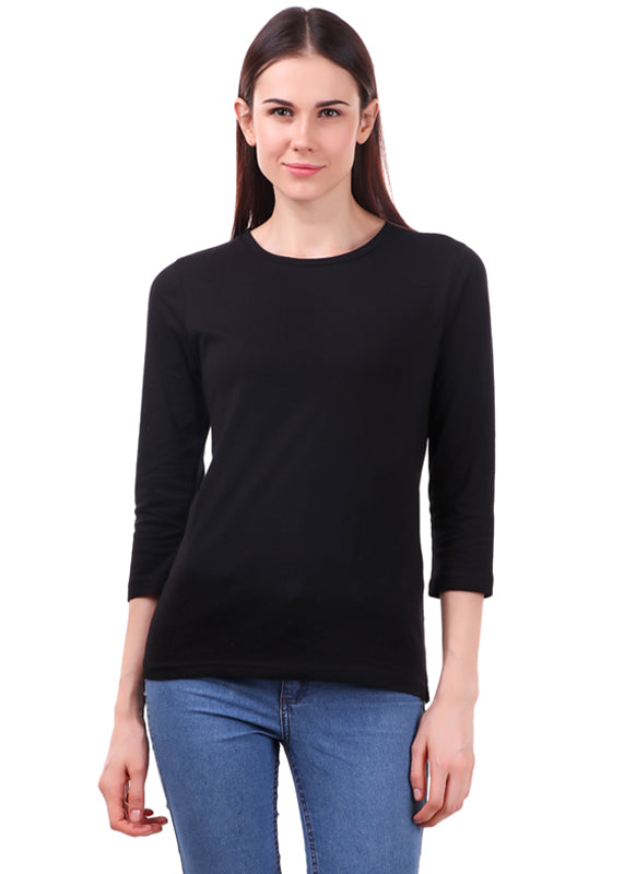 plain black long sleeve shirt womens