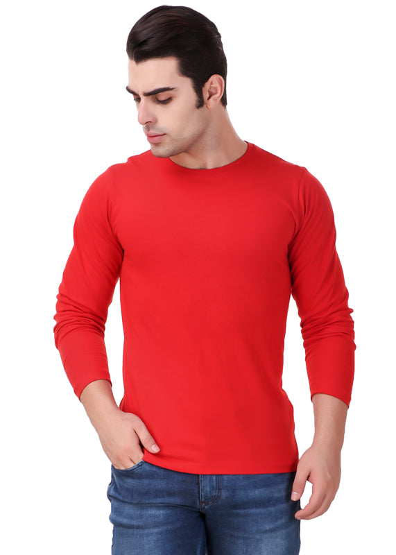 red long sleeve men